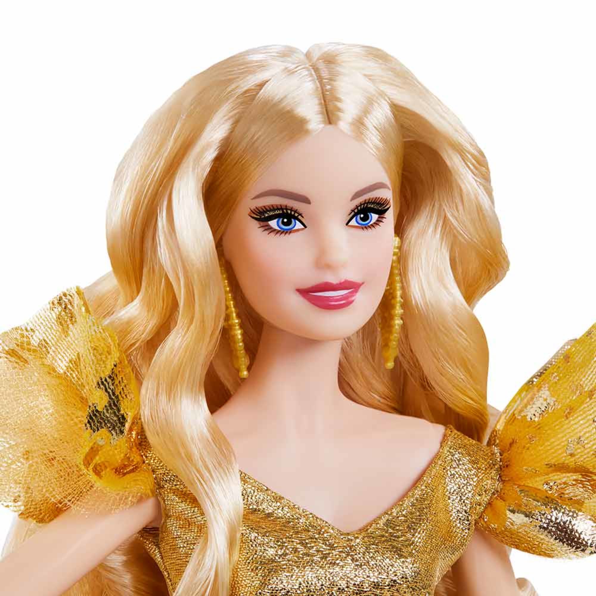 2020 Holiday Barbie Doll, Blonde Long Hair - Image 4
