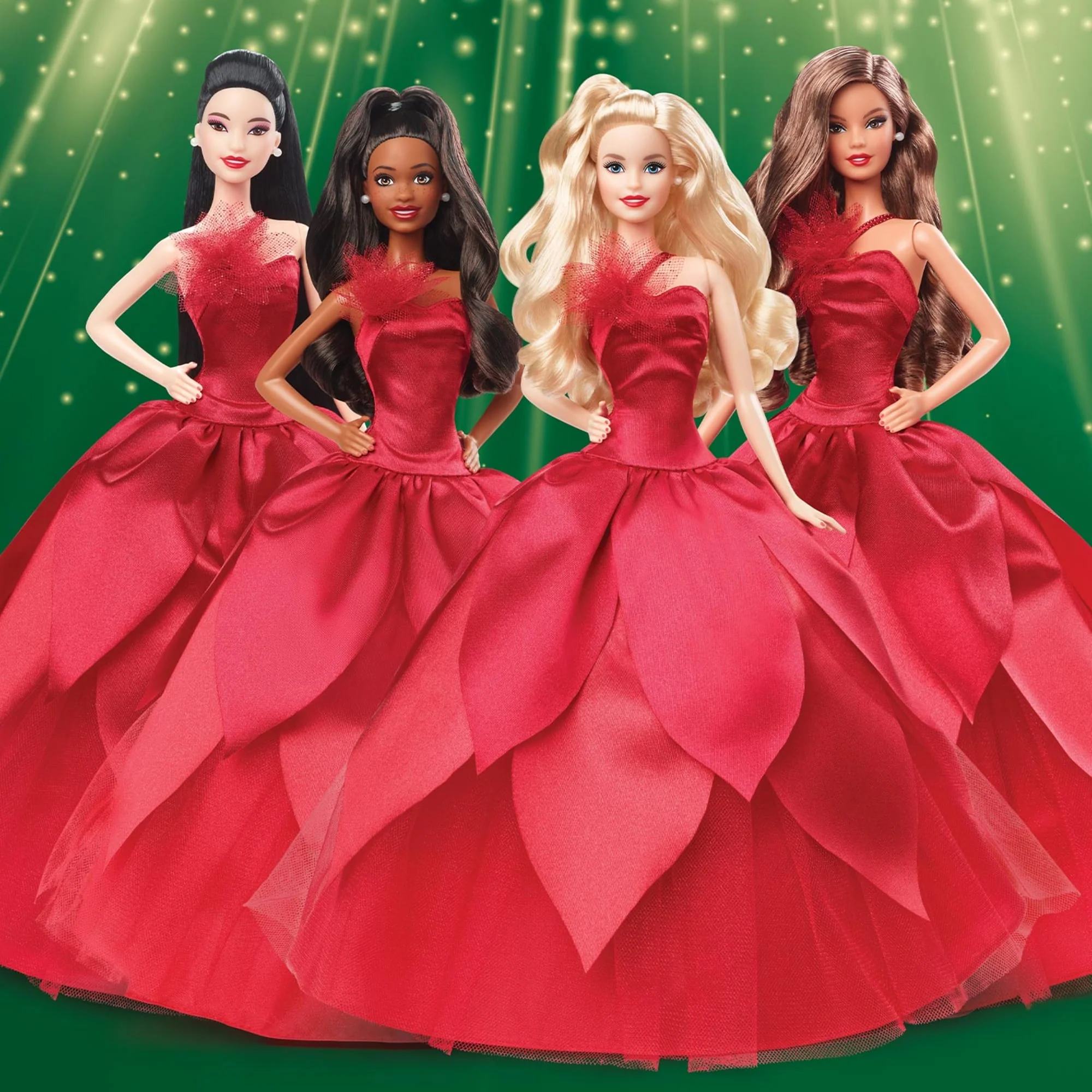 2022 Holiday Barbie, Light-Brown Hair - Image 5