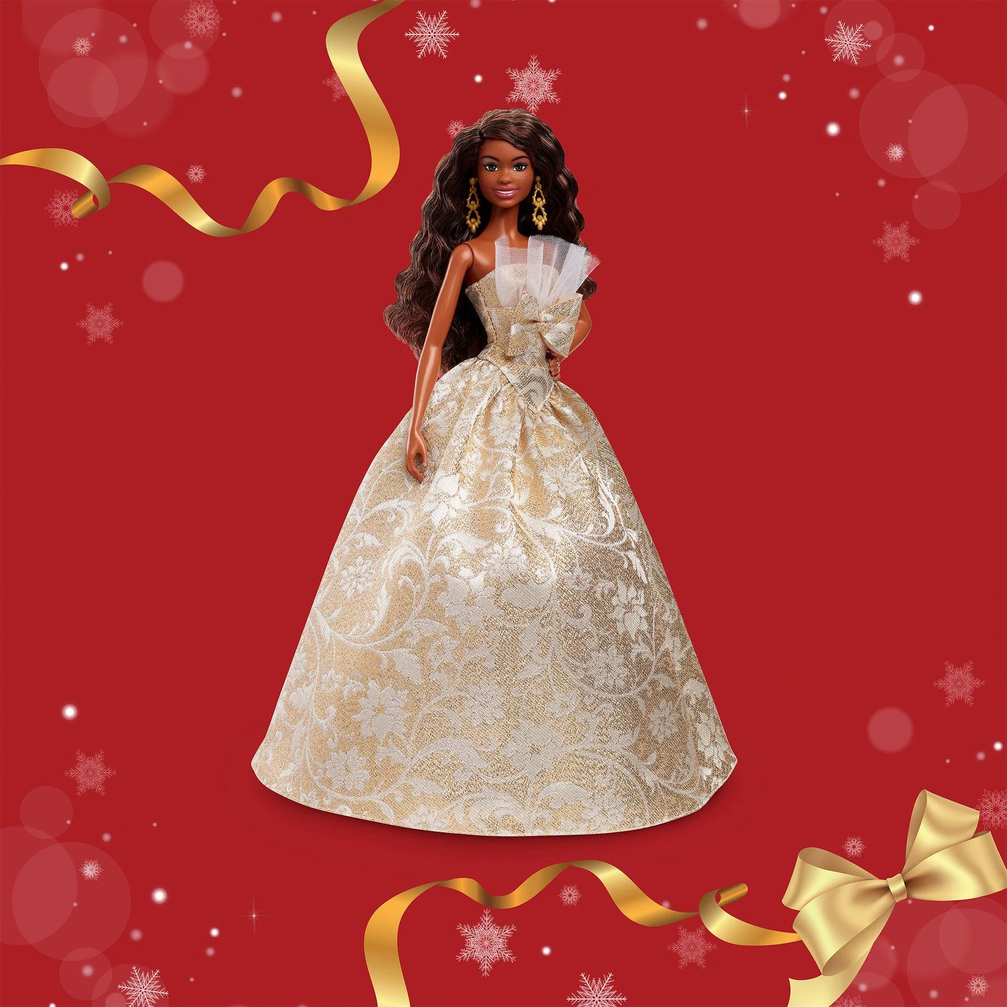 2025 Holiday Barbie Doll 4 - Image 6