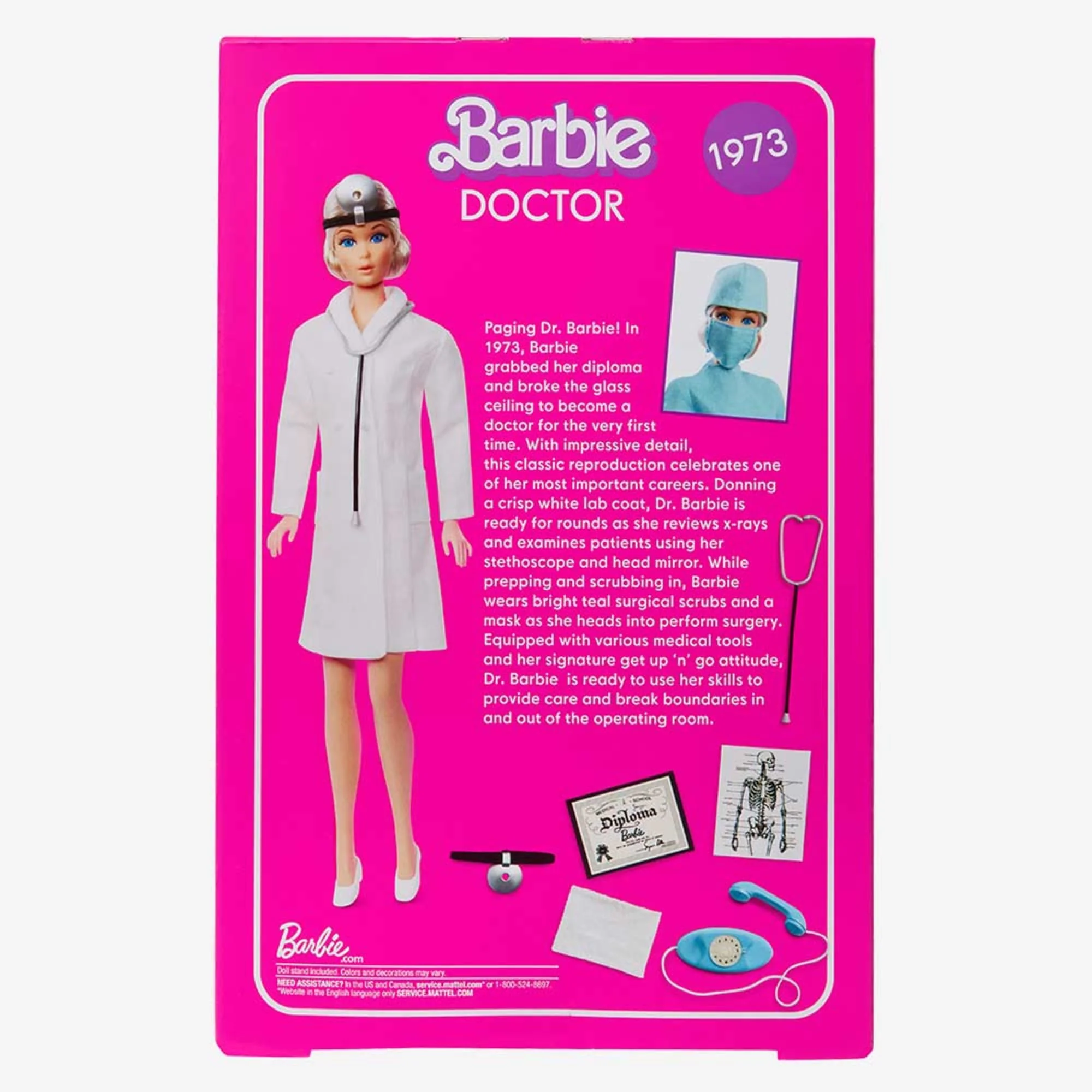 Barbie 1973 Doctor Doll - Image 6