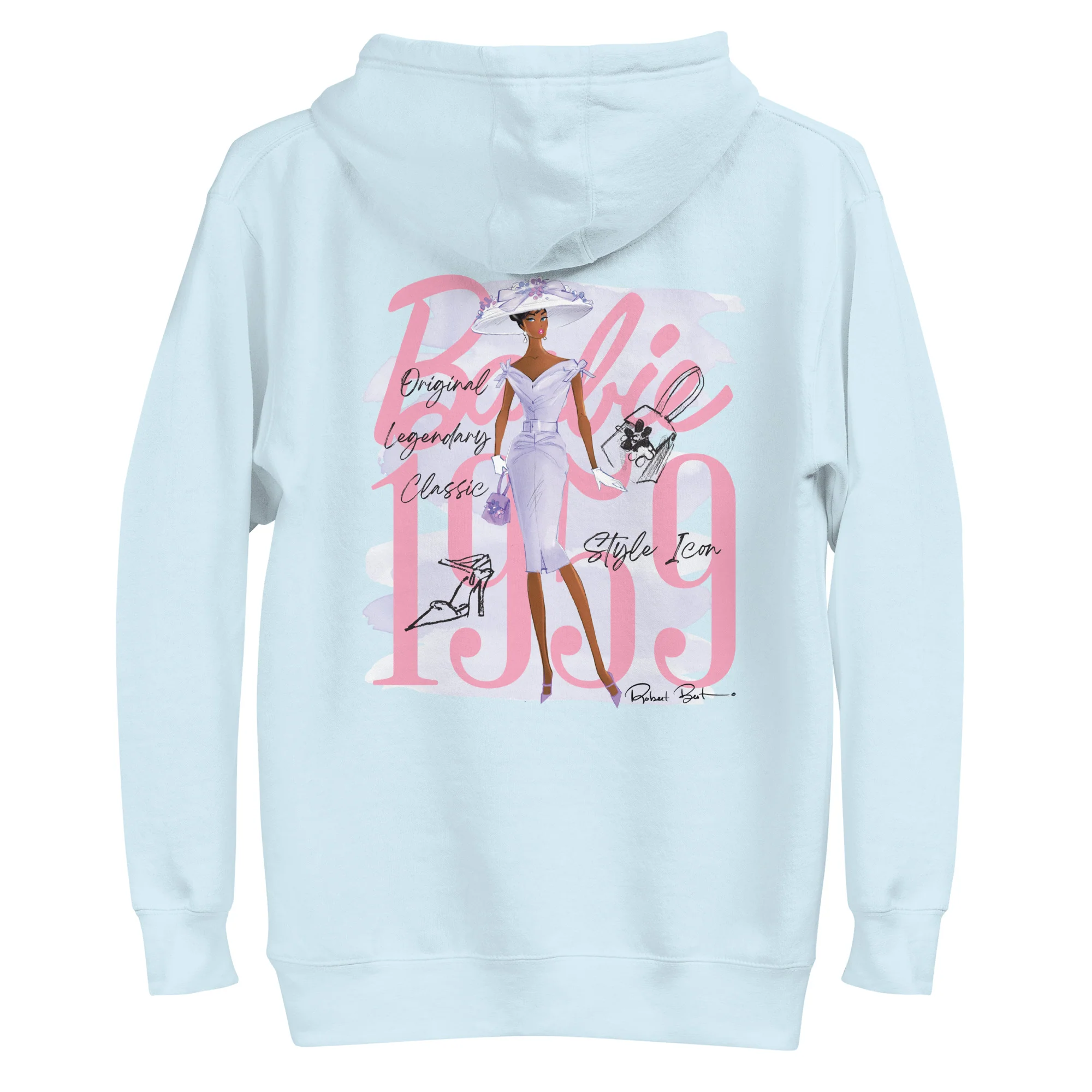 Barbie Artist Series Robert Best Light Blue Hoodie - Image 3