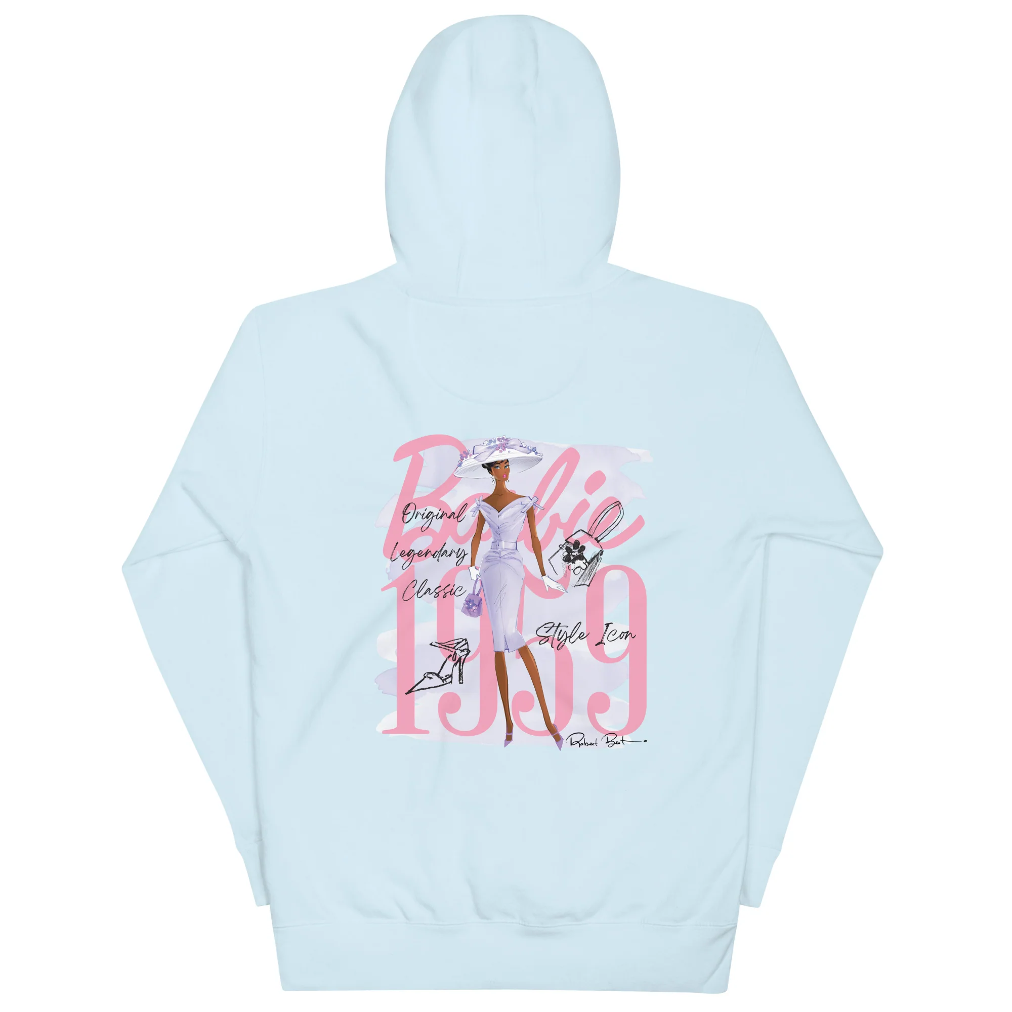 Barbie Artist Series Robert Best Light Blue Hoodie - Image 7