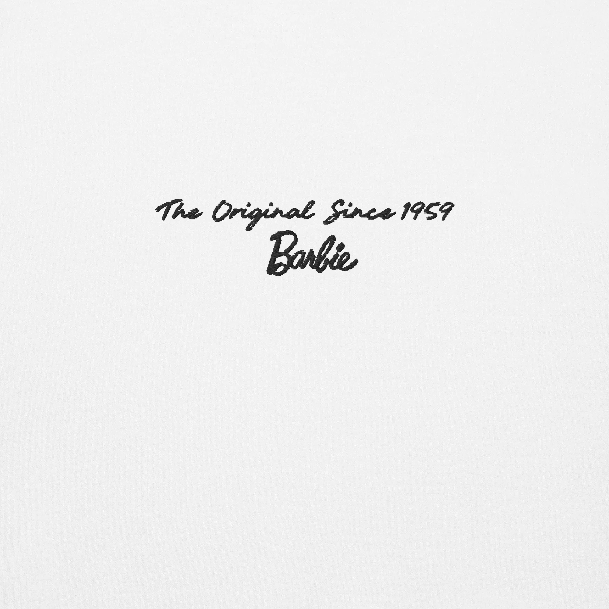 Barbie Artist Series Robert Best White Embroidered Sweatshirt - Image 3