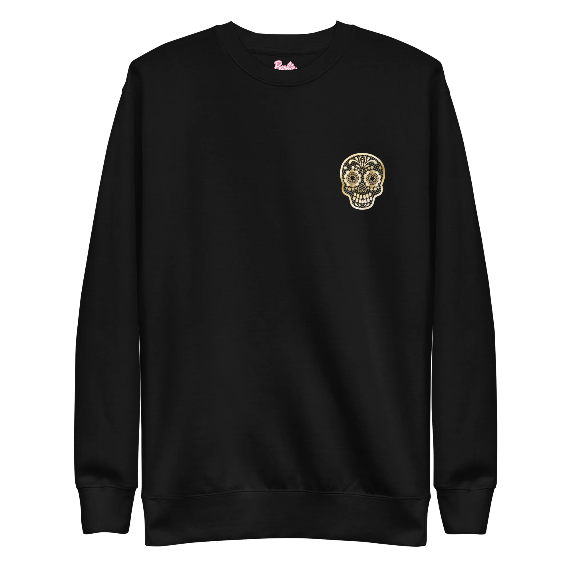 Barbie Día de Muertos Floral Black Sweatshirt - Image 7