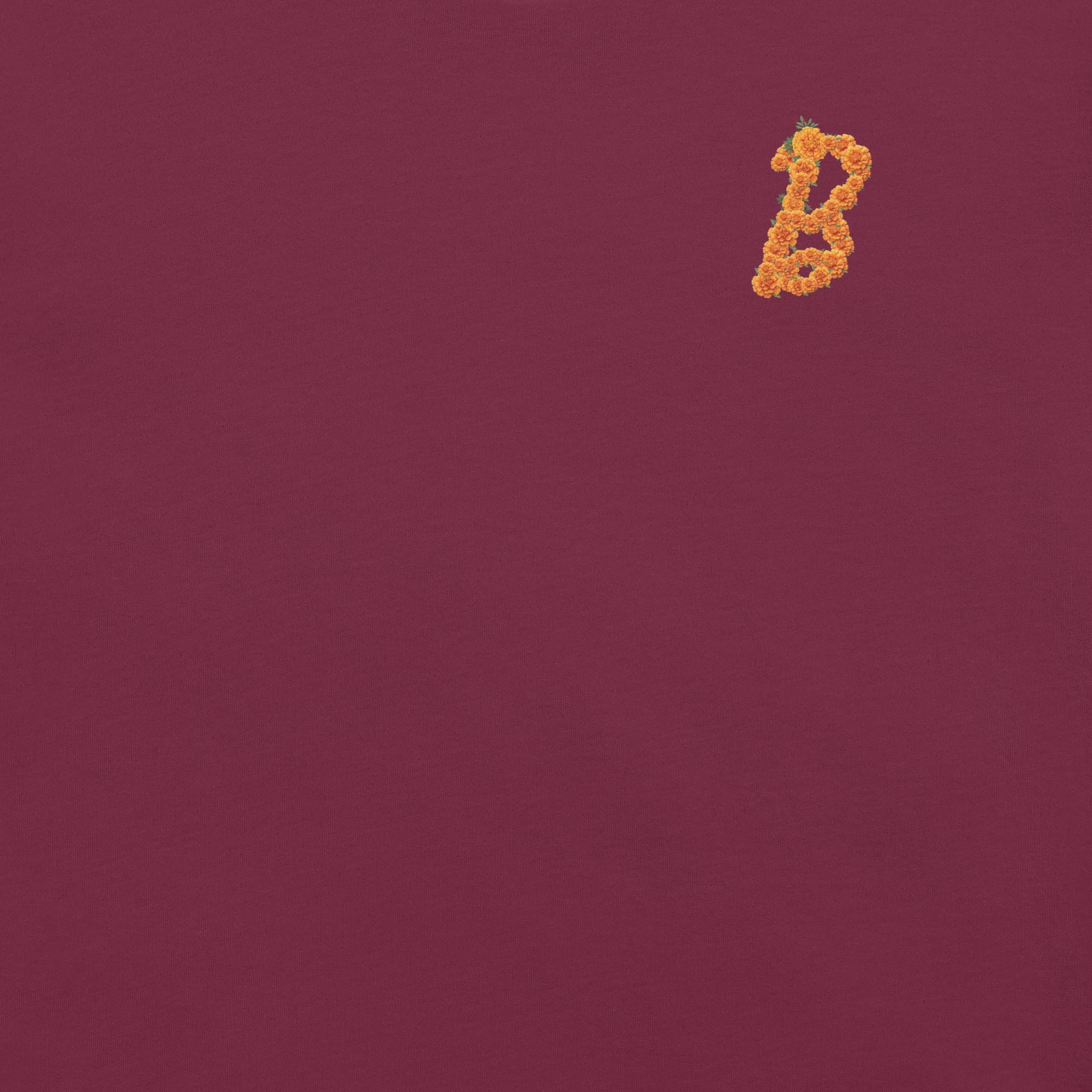 Barbie Día de Muertos Maroon T-Shirt - Image 2
