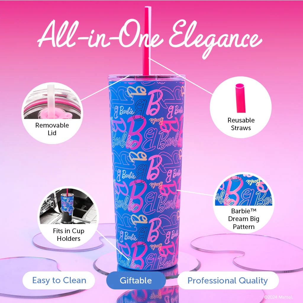 Barbie™ Dream Big Tumbler - 24 Oz - Image 5