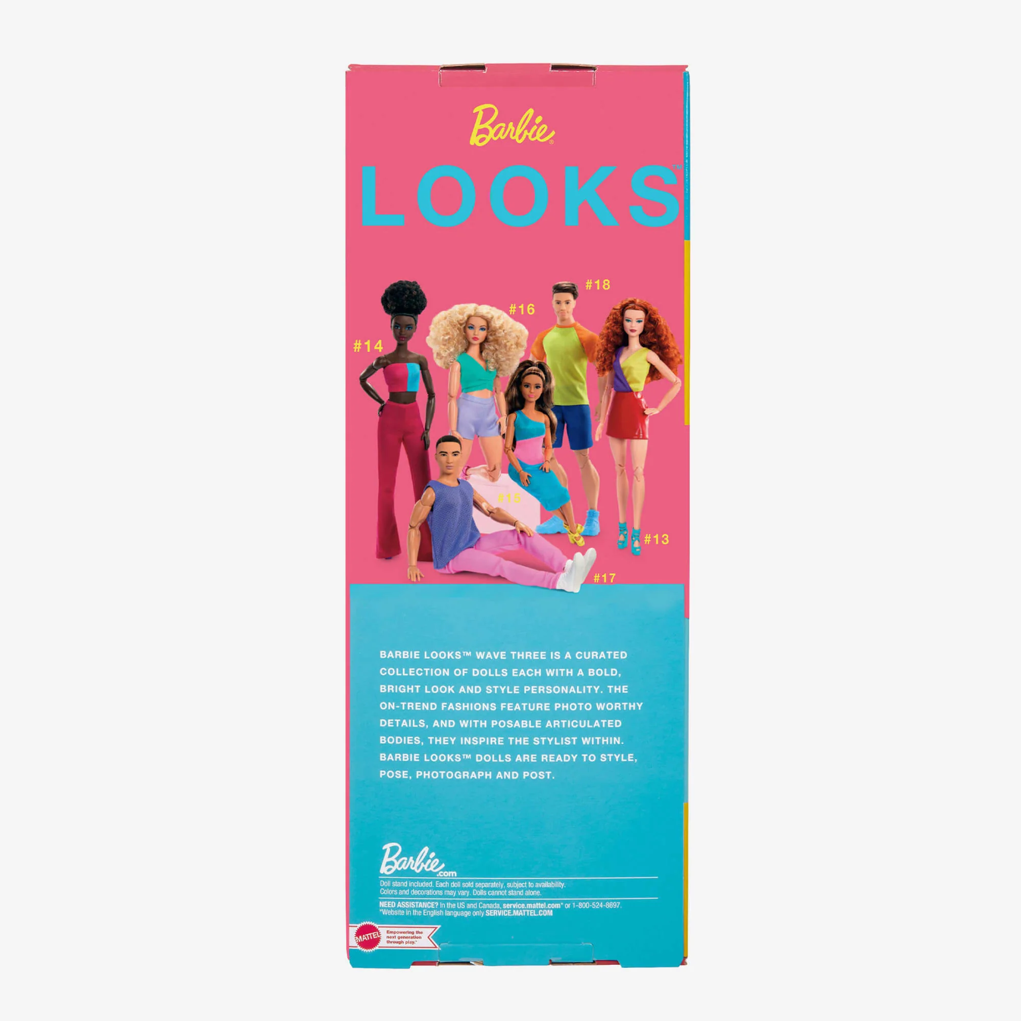 Barbie Looks Doll (Petite, Long Brunette Hair) - Image 8