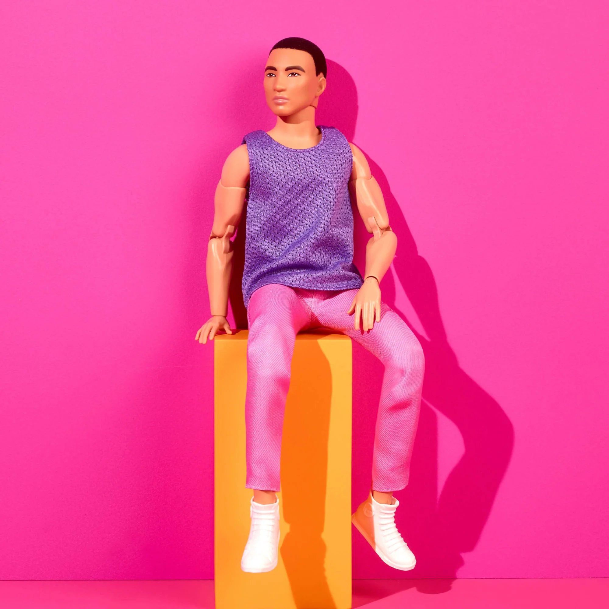 Barbie Looks Ken Doll (Original, Short Black Hair) - Image 10