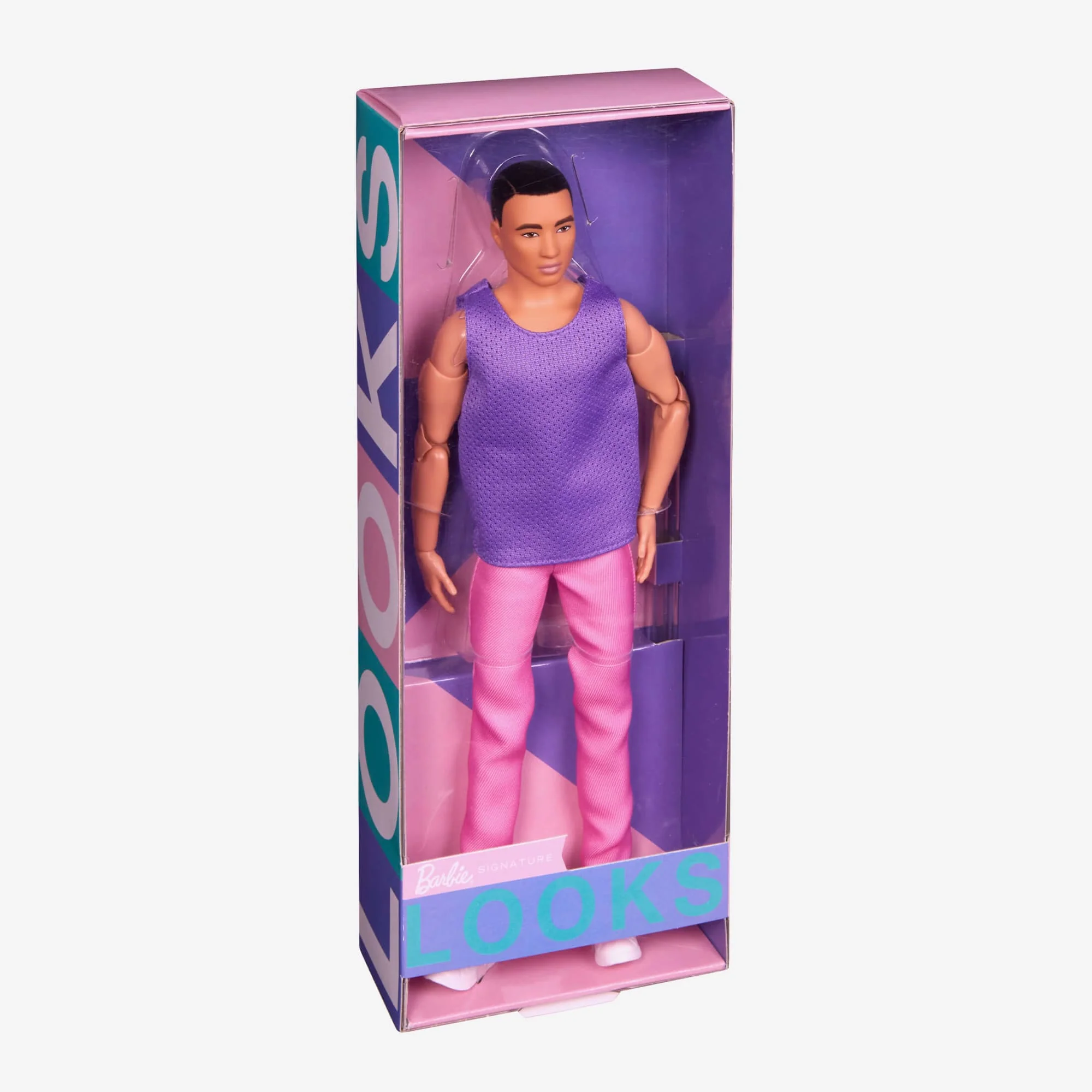 Barbie Looks Ken Doll (Original, Short Black Hair) - Image 7