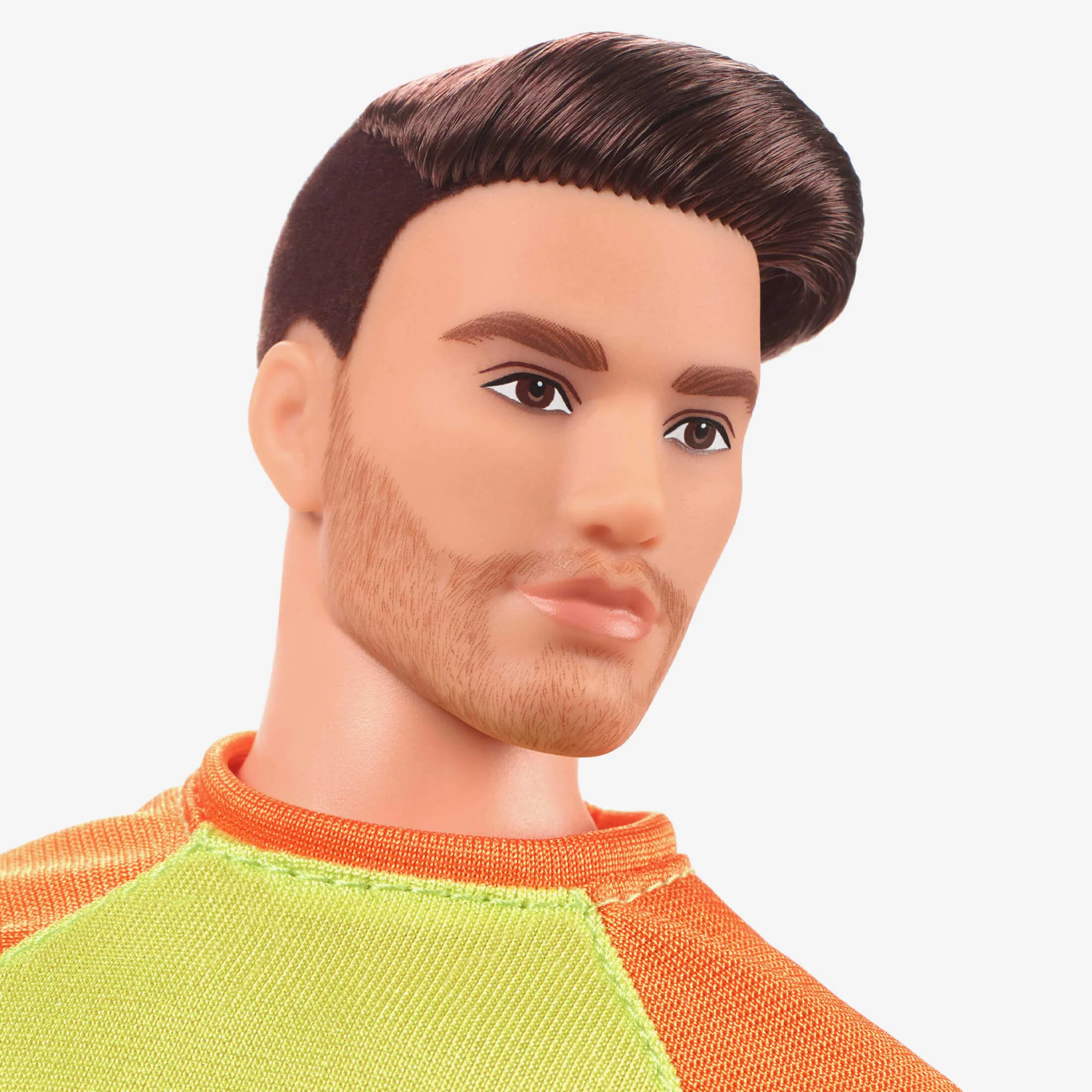 Barbie Looks Ken Doll (Buff Body, Curly Brunette Hair) - Image 4