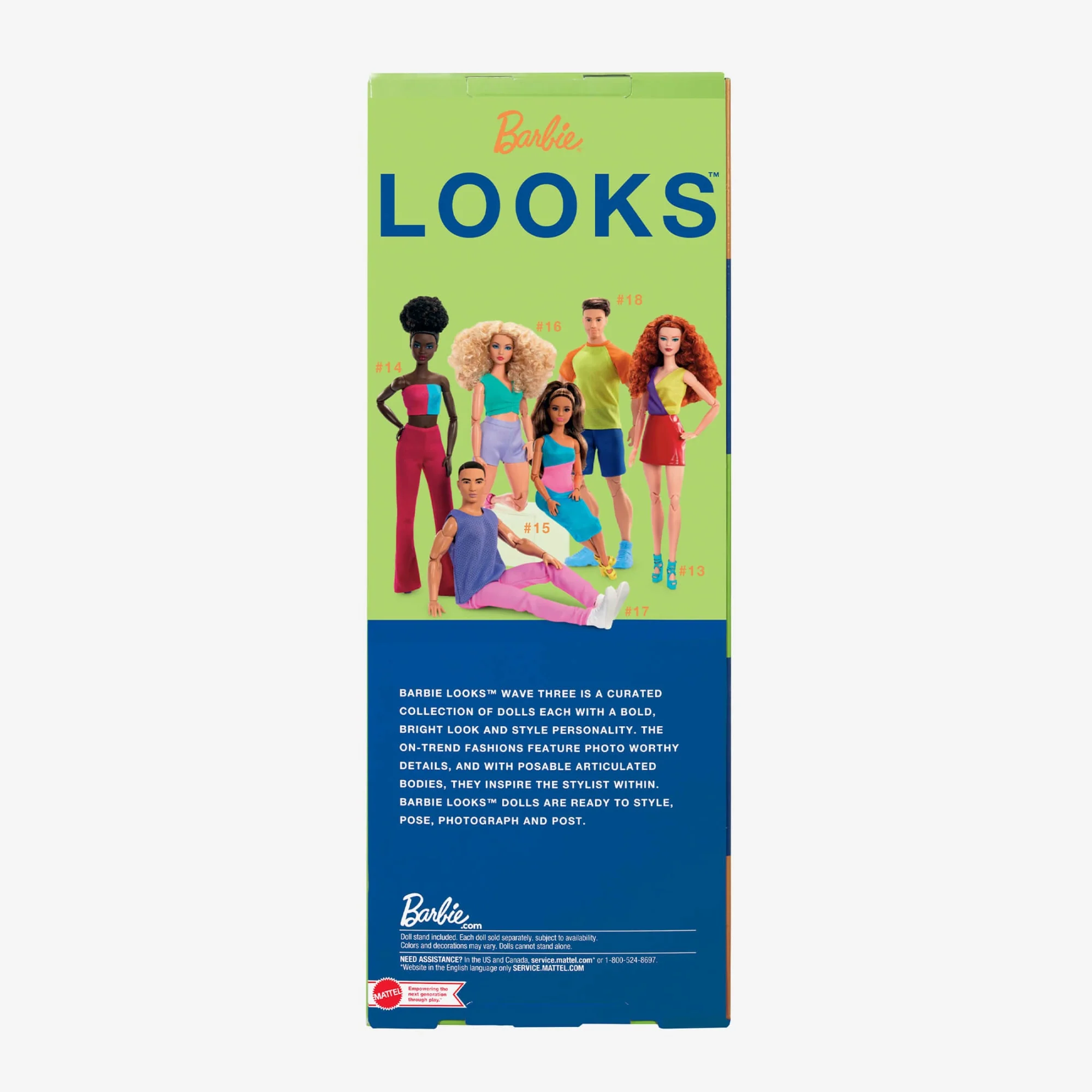 Barbie Looks Ken Doll (Buff Body, Curly Brunette Hair) - Image 8