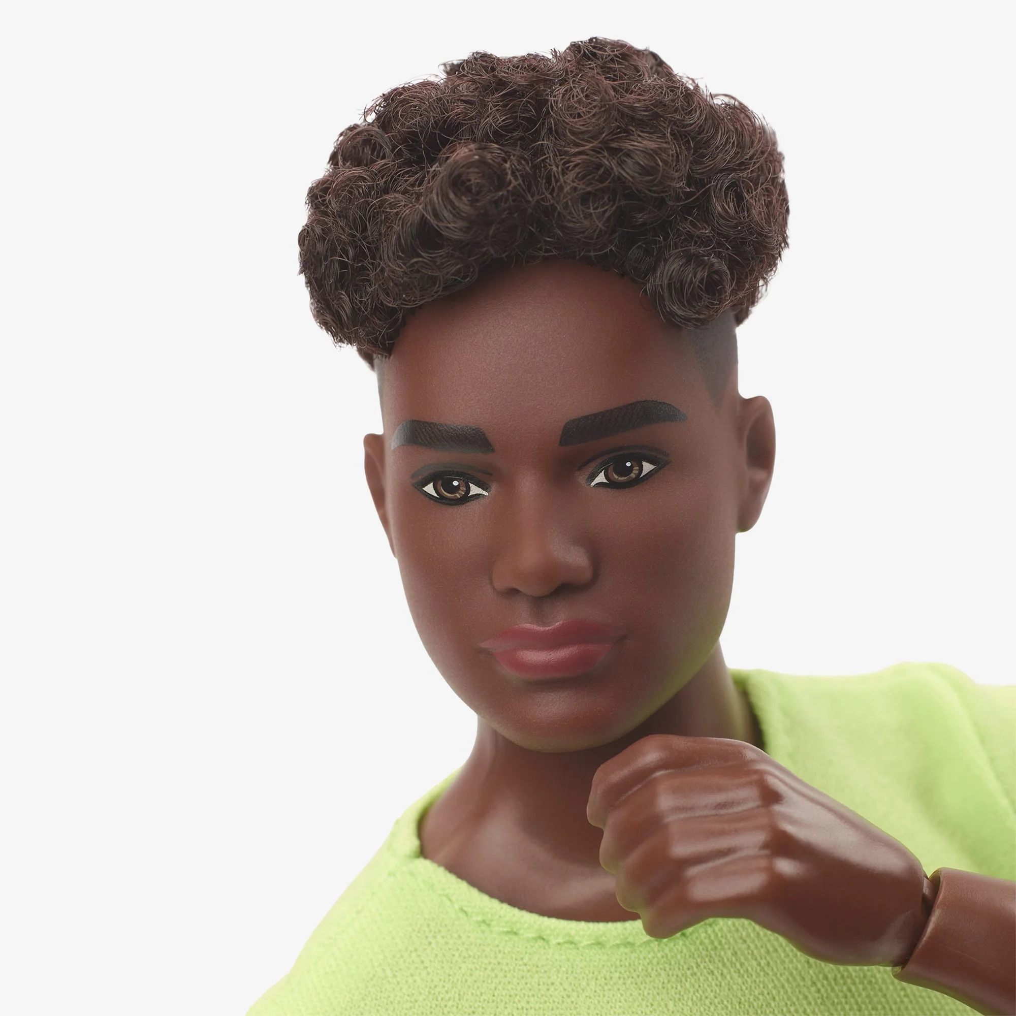 Barbie Looks Doll #25 (Buff Body Ken, Short Black Hair) - Image 9