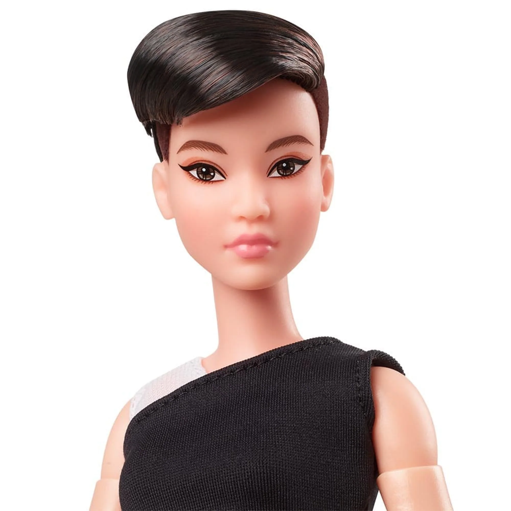 Barbie Looks Doll (Petite, Brunette Pixie Cut) - Image 9