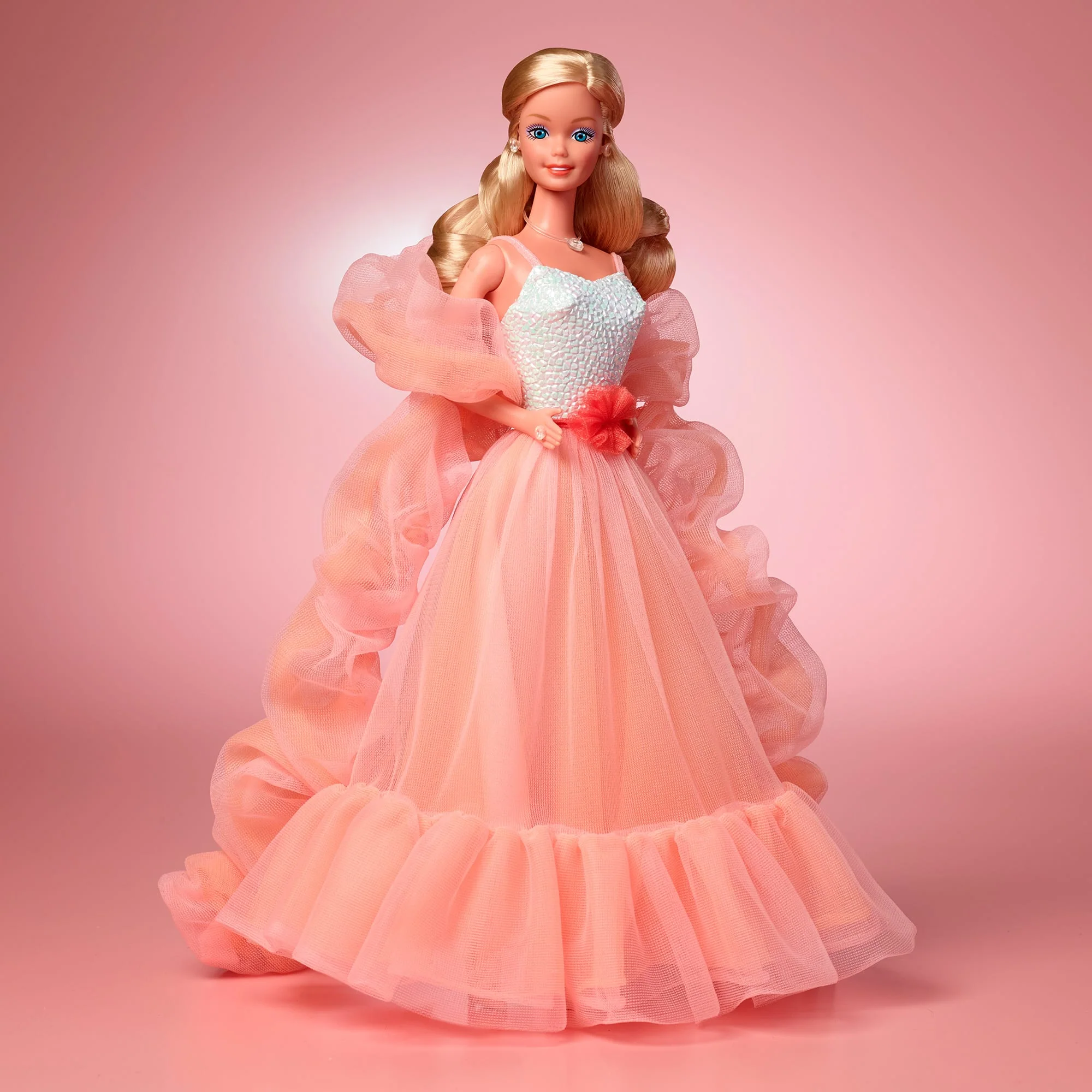 Peaches ‘n Cream Barbie Doll, Blonde Hair - Image 2