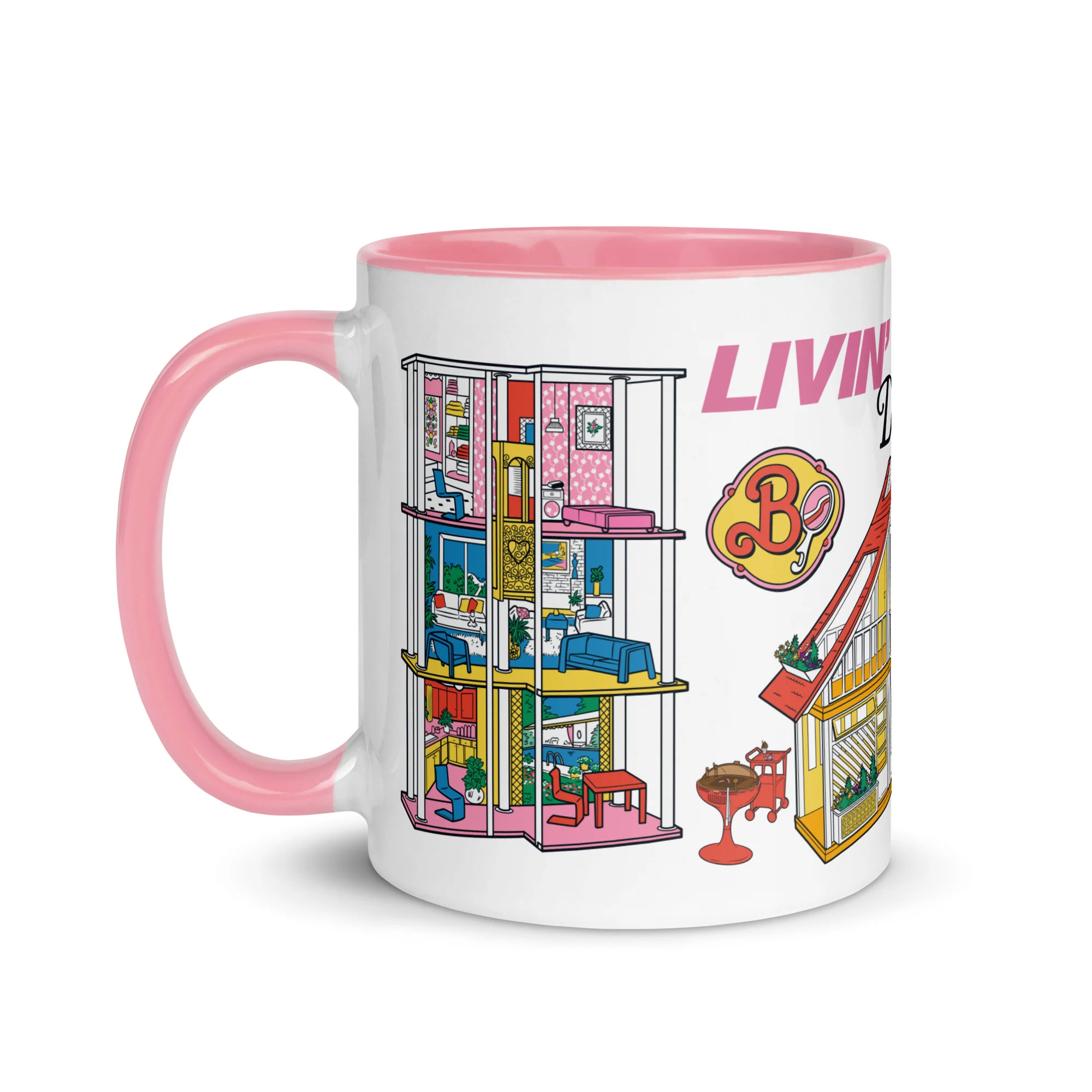 Barbie Living the Dream White Mug - Image 3