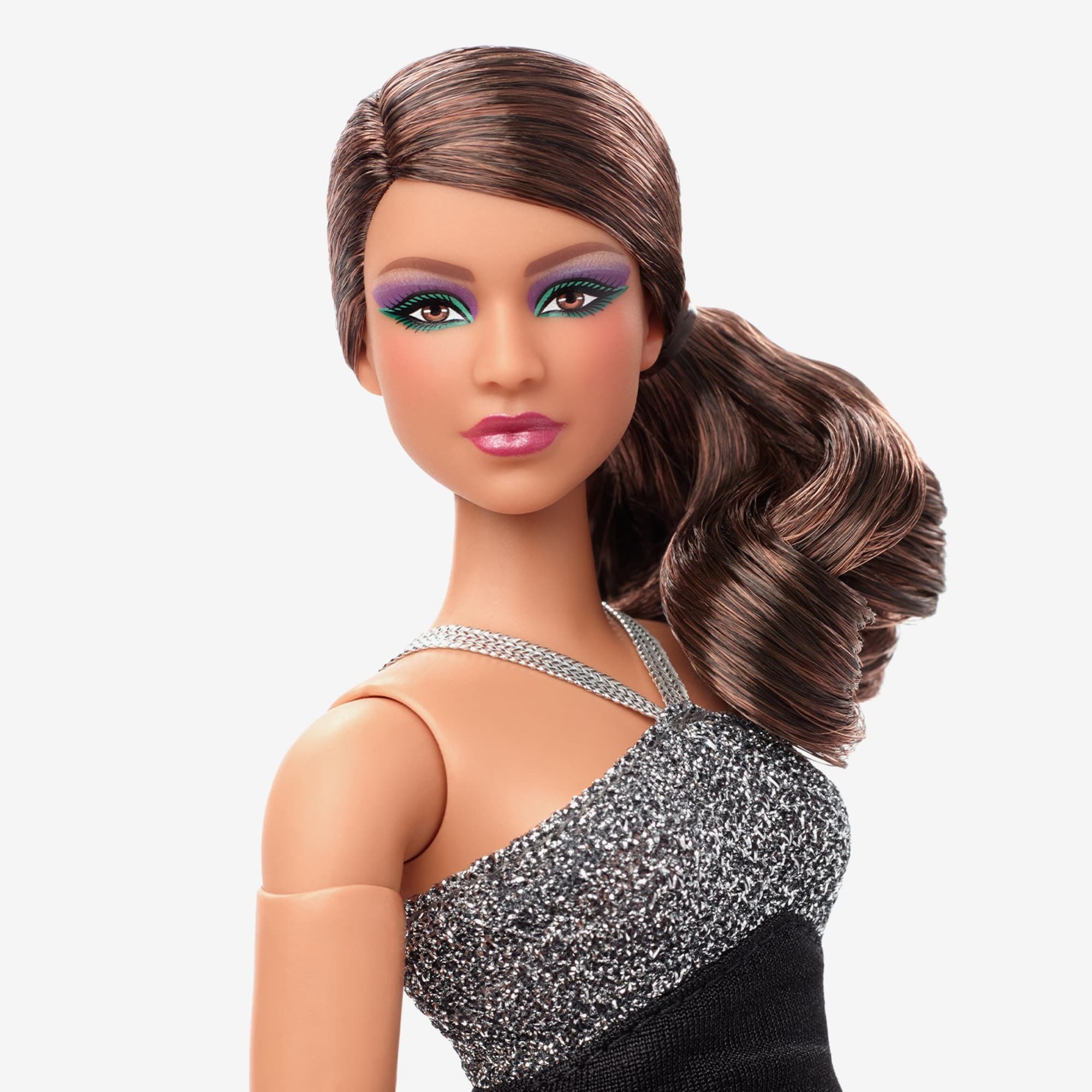 Barbie Signature Barbie Looks Doll (Curvy, Brunette) - Image 3