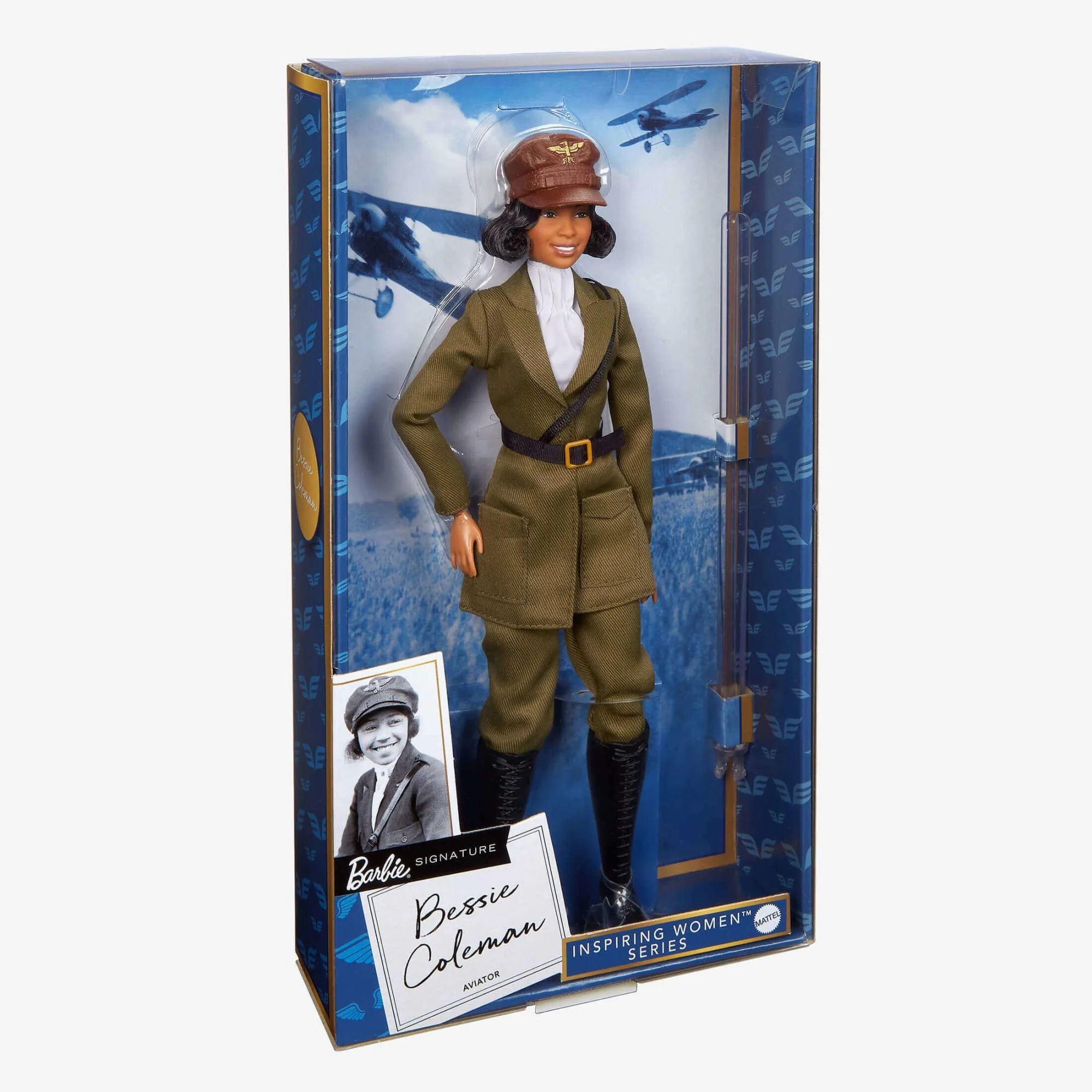 Barbie Inspiring Women Bessie Coleman Doll - Image 14
