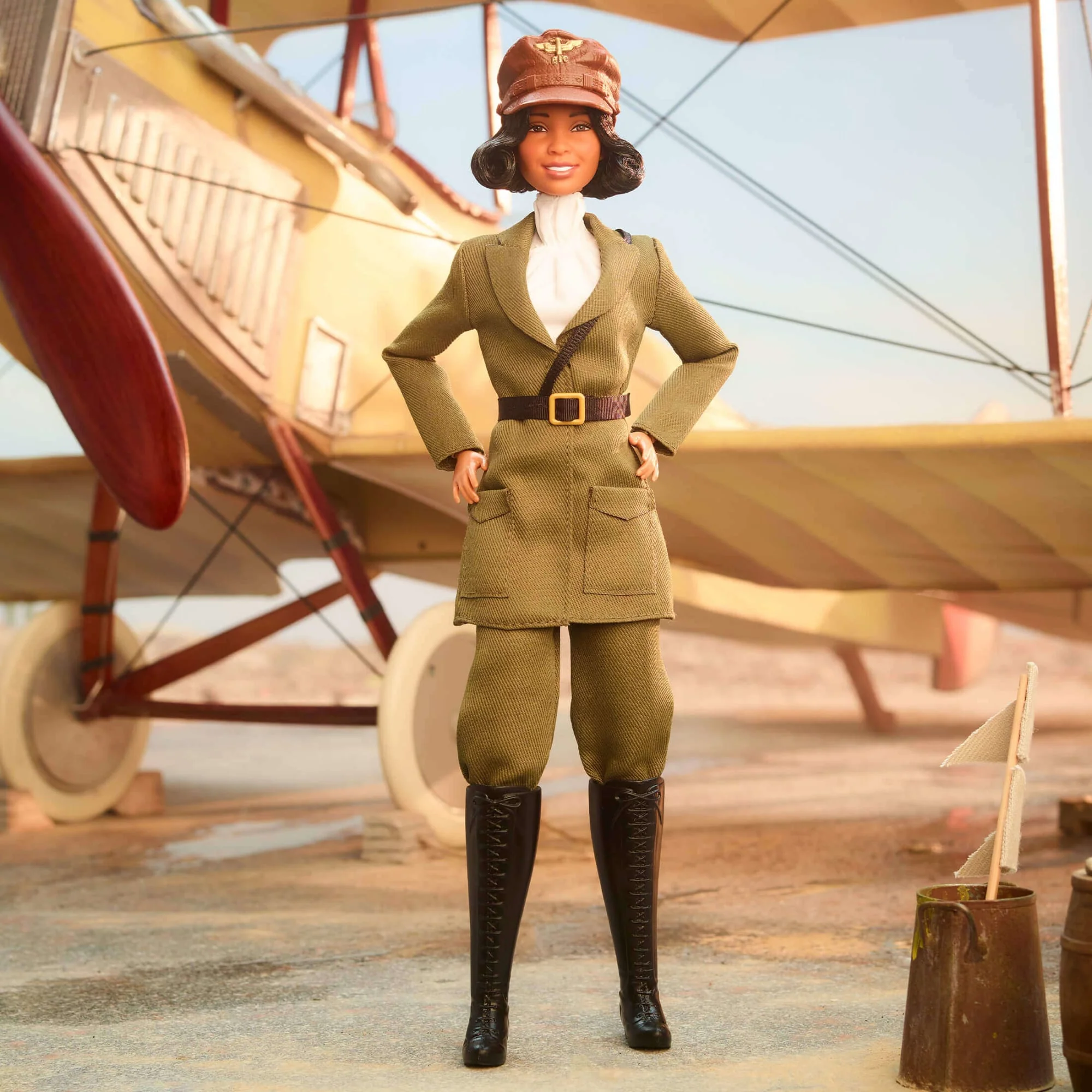 Barbie Inspiring Women Bessie Coleman Doll - Image 7