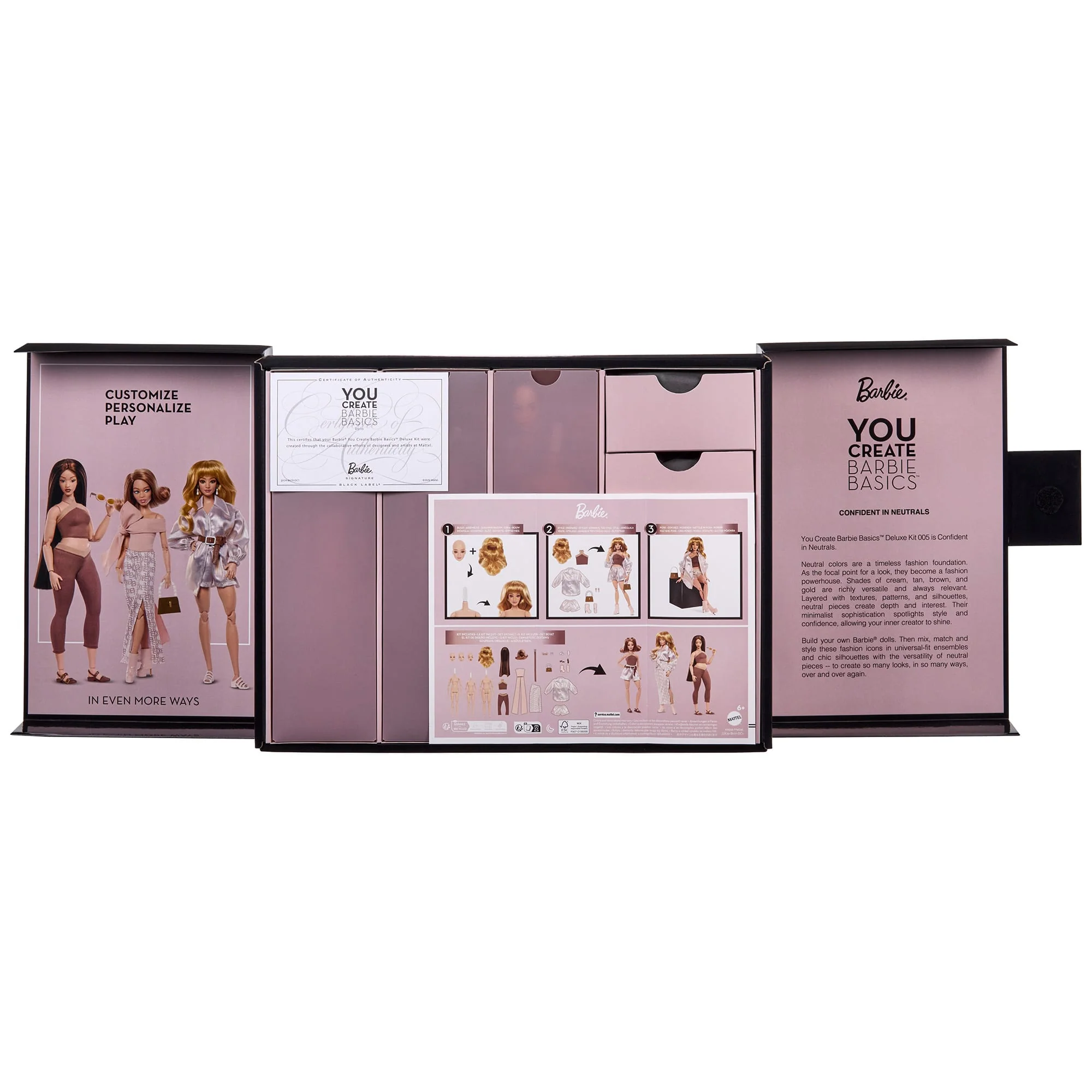 Barbie Signature You Create Barbie Basics Deluxe Kit #5 - Image 14