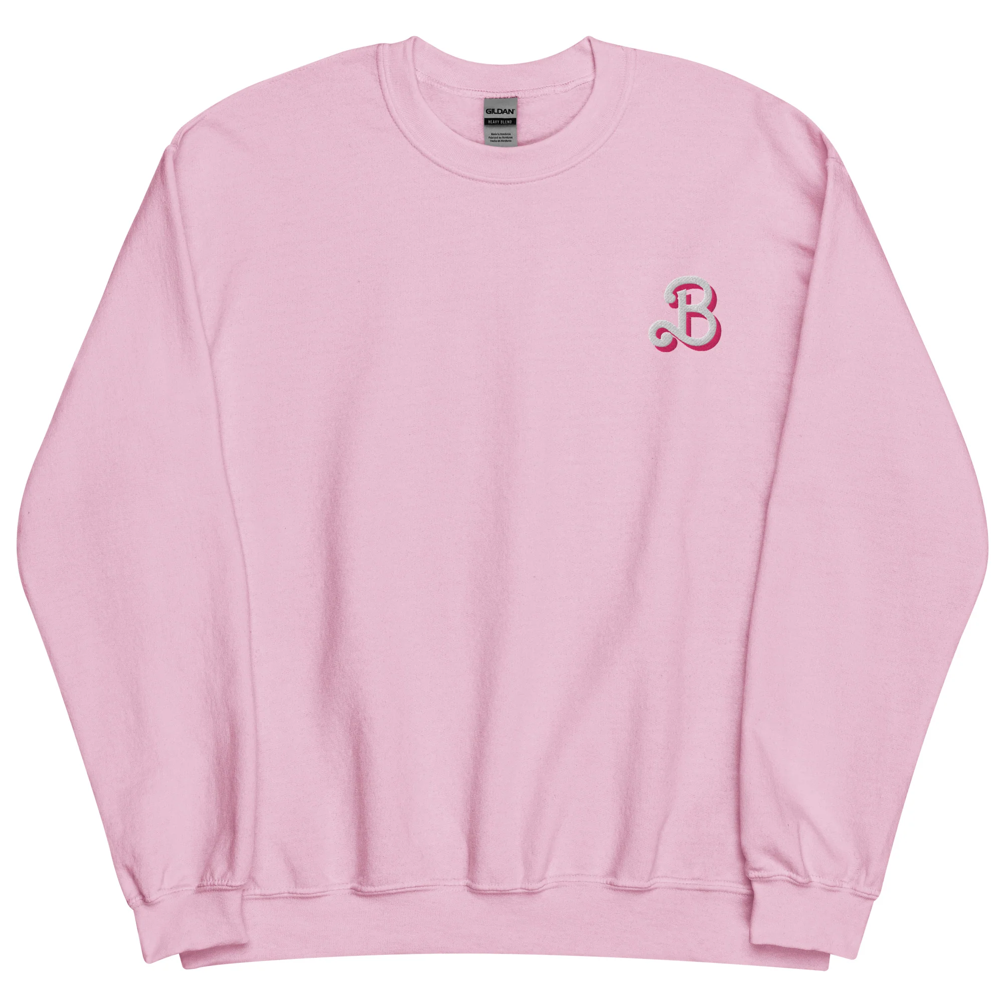 Barbie Still Plays with Barbie Dolls Pink Sweatshirt - Image 2