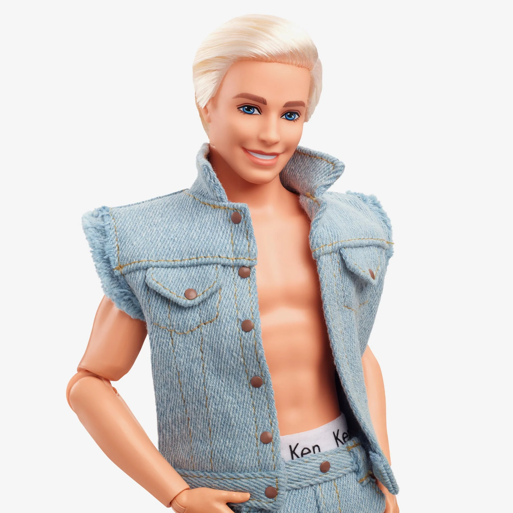 Ken Doll Wearing Denim Matching Set – Barbie The Movie - Image 10