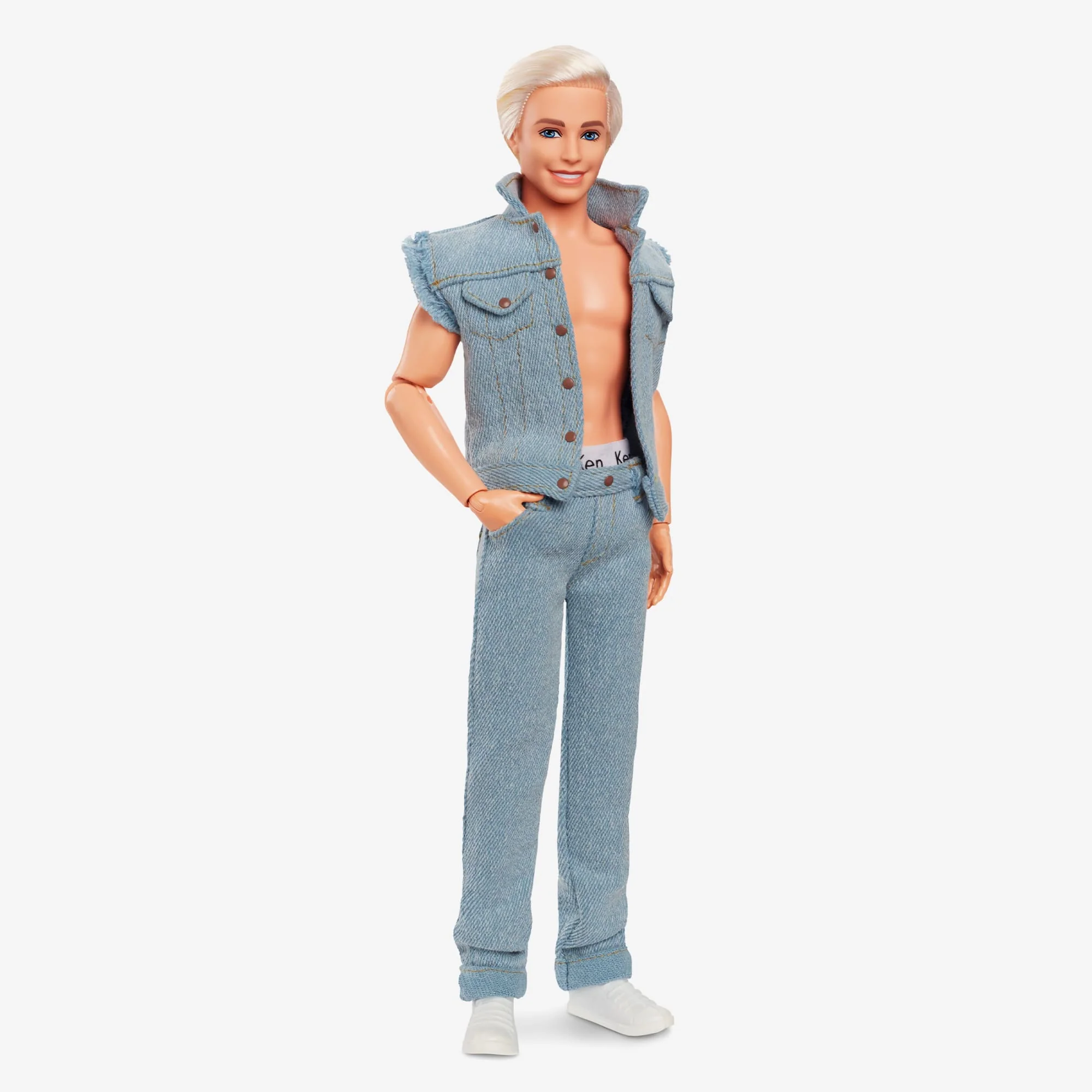 Ken Doll Wearing Denim Matching Set – Barbie The Movie - Image 13