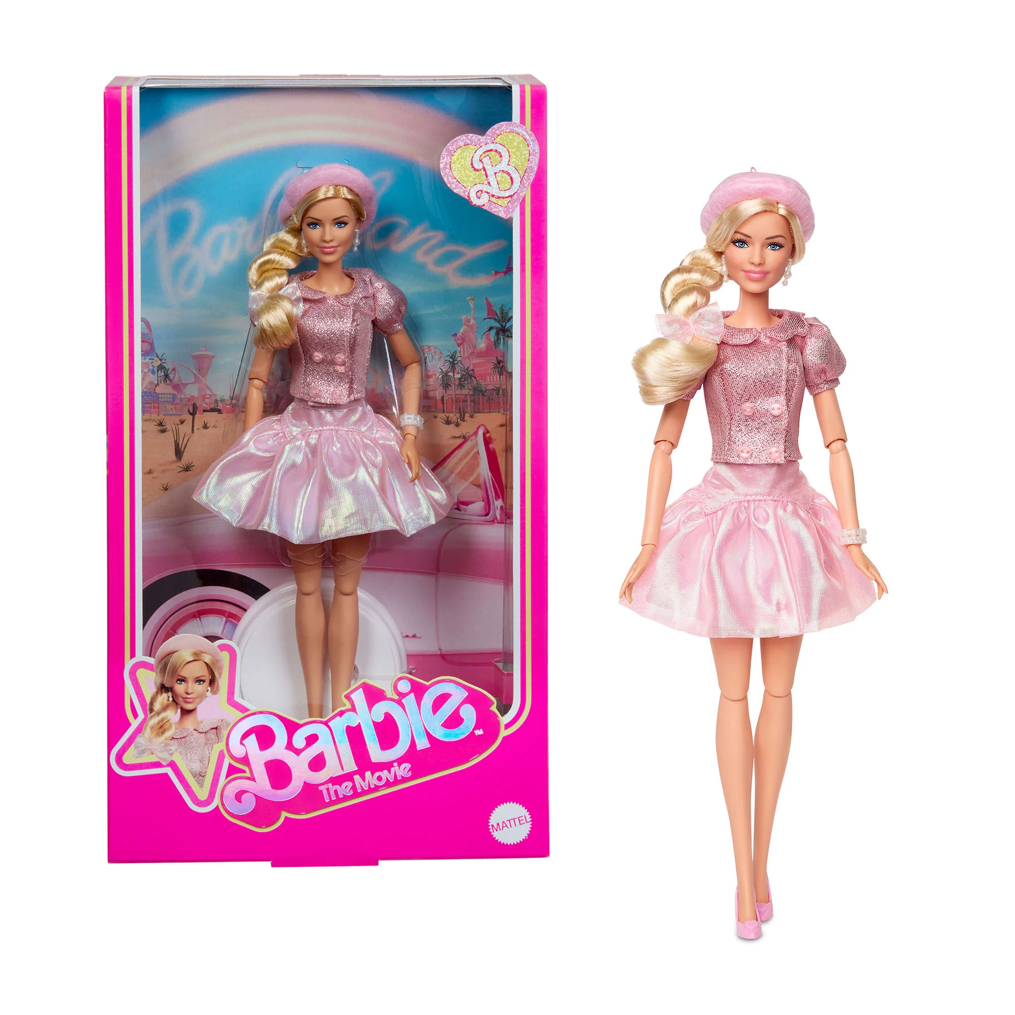 Barbie The Movie Pink Puffy Dress Barbie Doll - Image 15