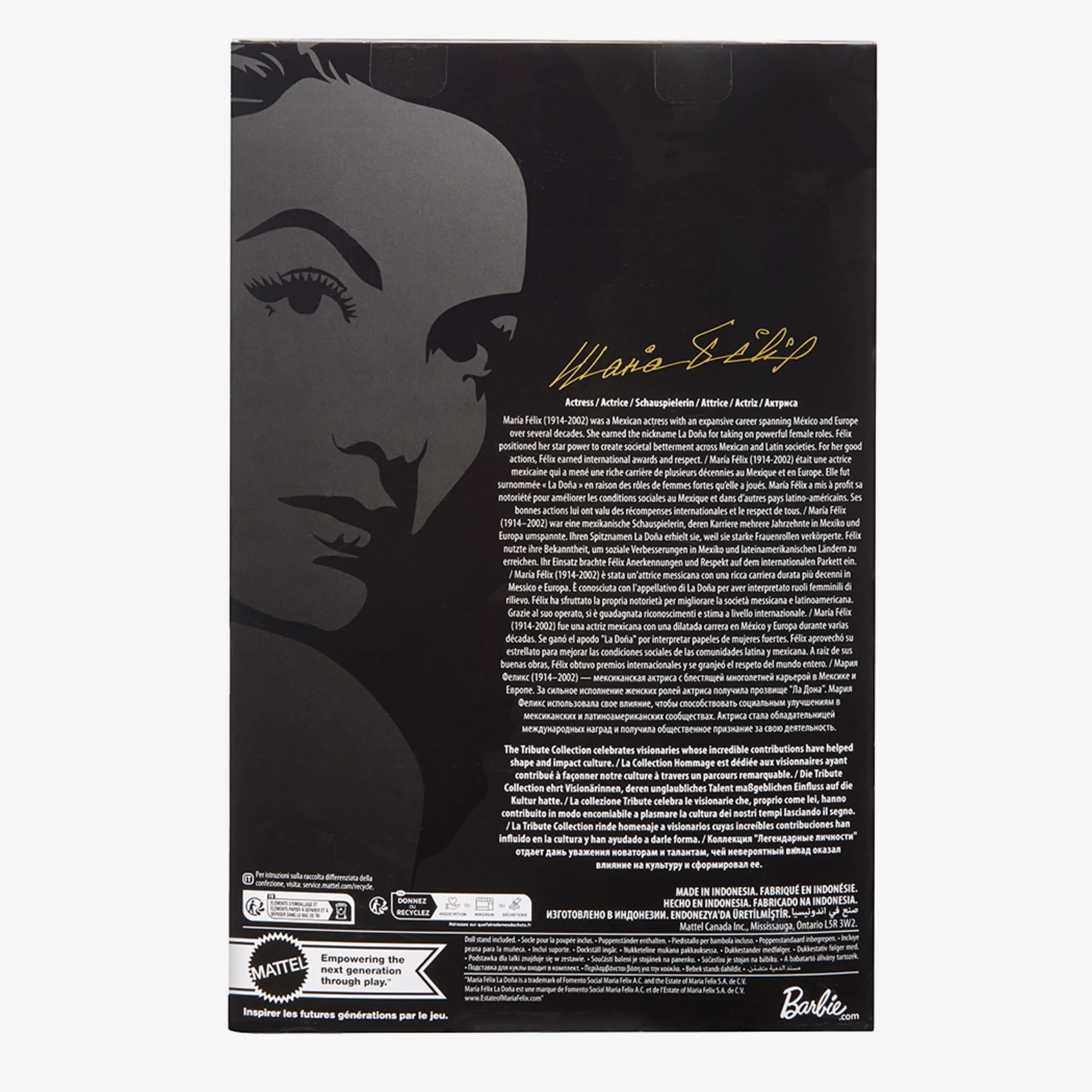 María Félix BARBIE Tribute Collection Doll - Image 16