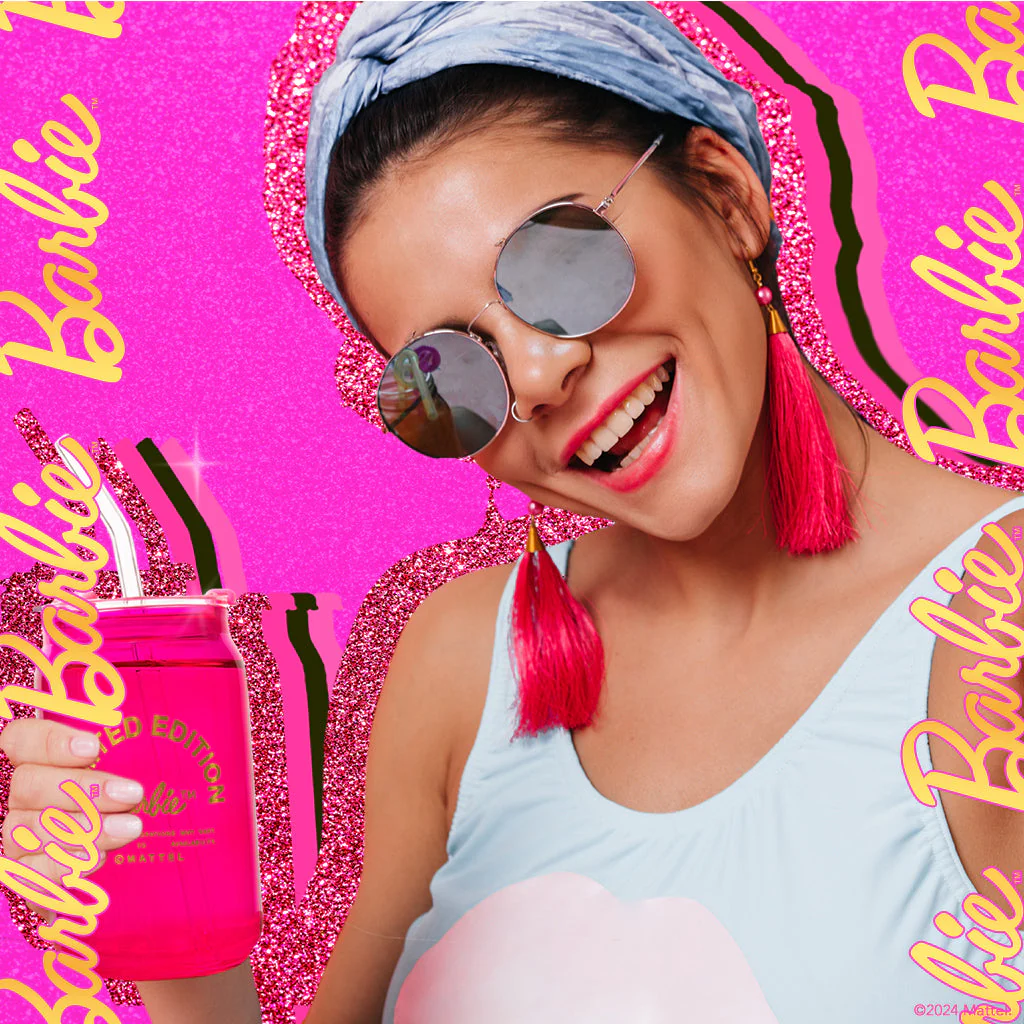 Barbie™ x Dragon Glassware® Limited Edition Drinking Glasses - Image 5