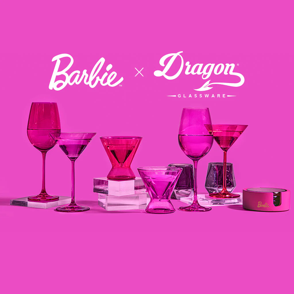 Barbie™ X Dragon Glassware® Ken™ Whiskey Glasses - Image 11
