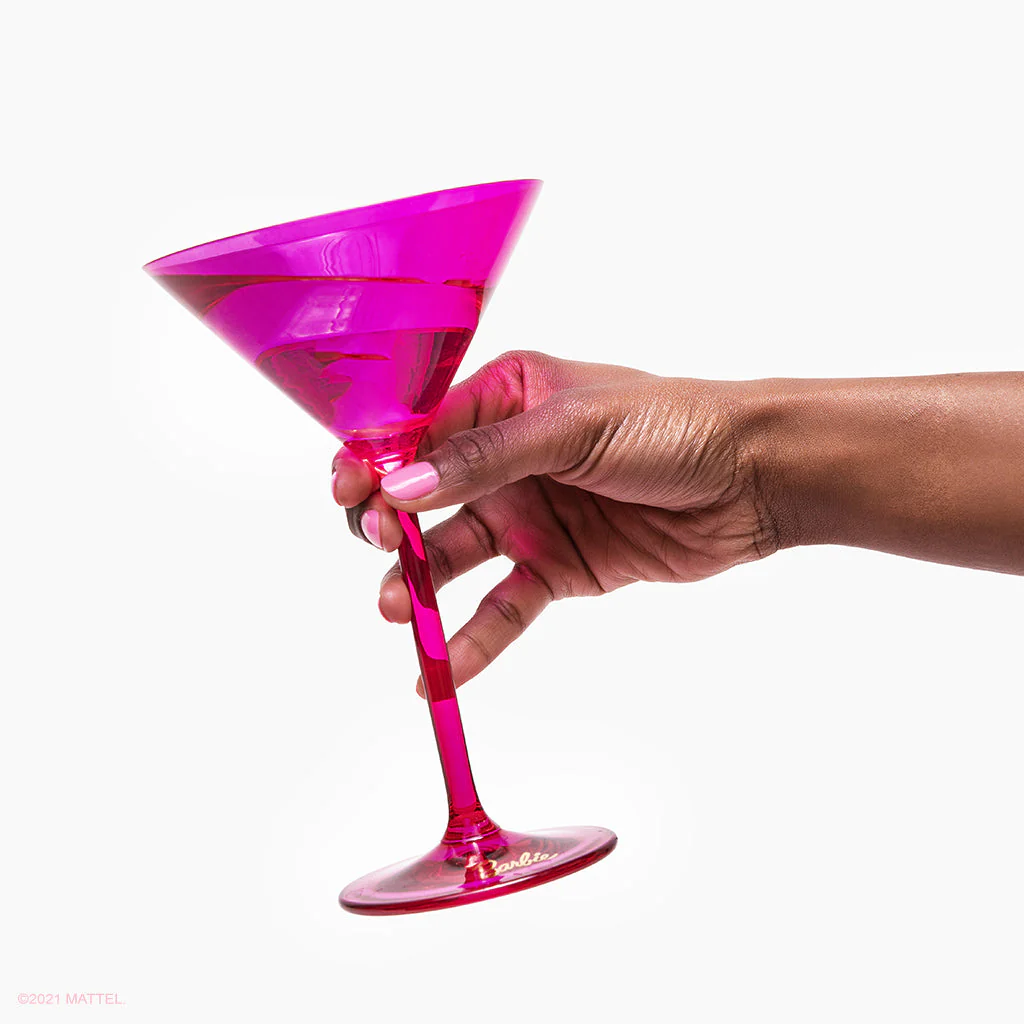Barbie™ X Dragon Glassware® Martini Glasses - Image 10