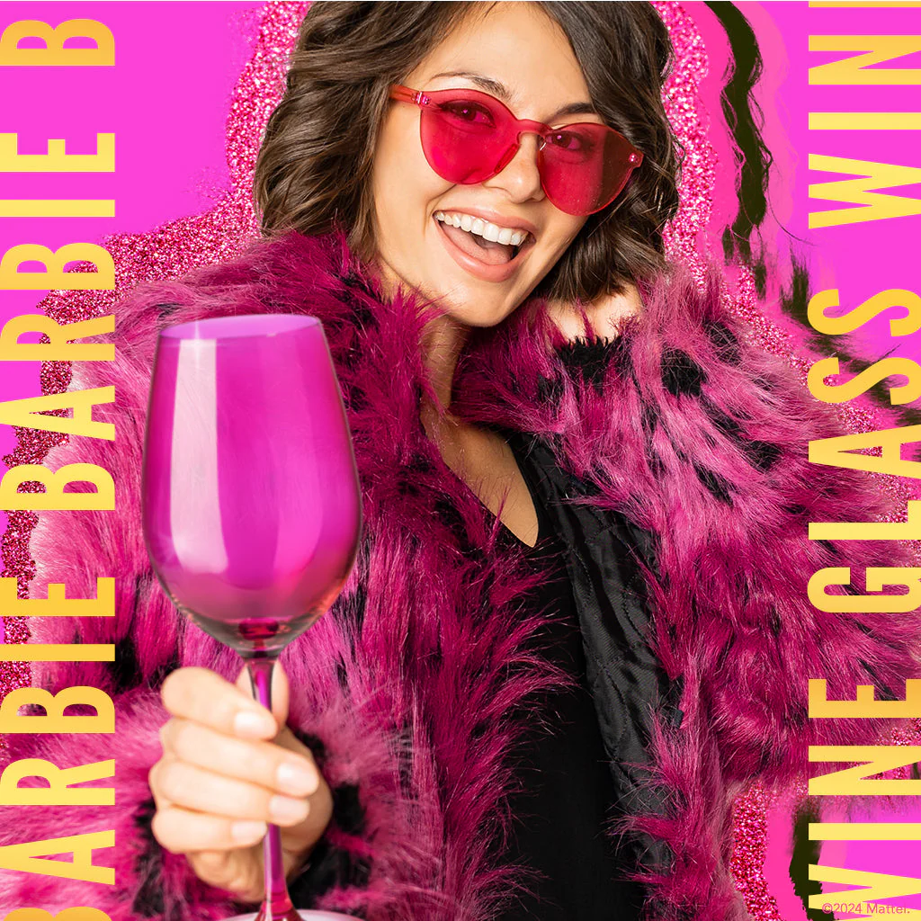 Barbie™ X Dragon Glassware® Wine Glasses - Image 6