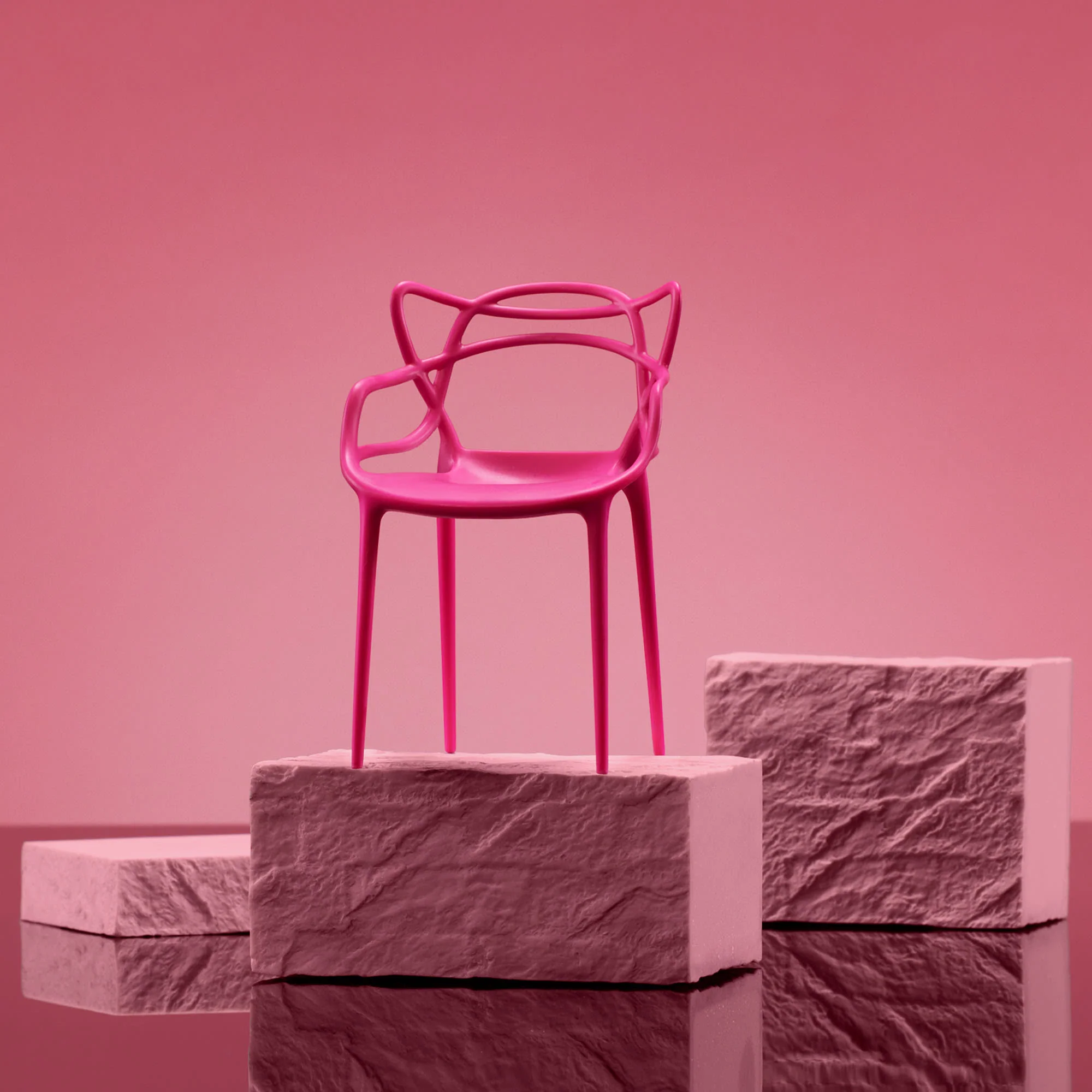 Barbie x Kartell 5-Piece Doll-Sized Chair Set - Image 3