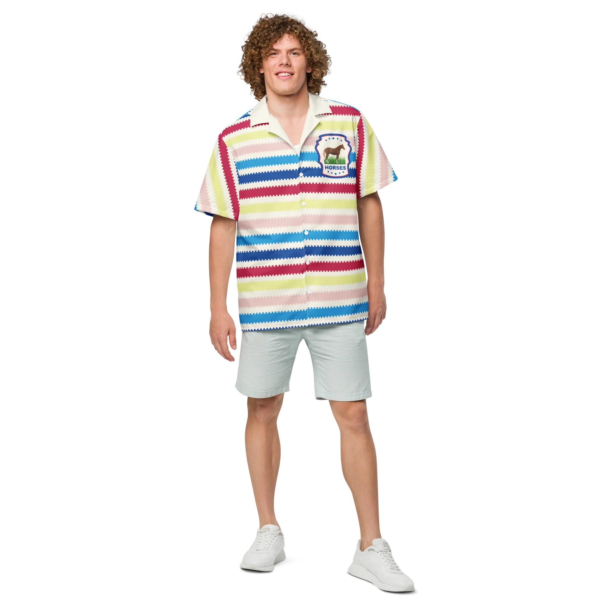 Beach Allan Button Front Shirt - Barbie the Movie - Image 4