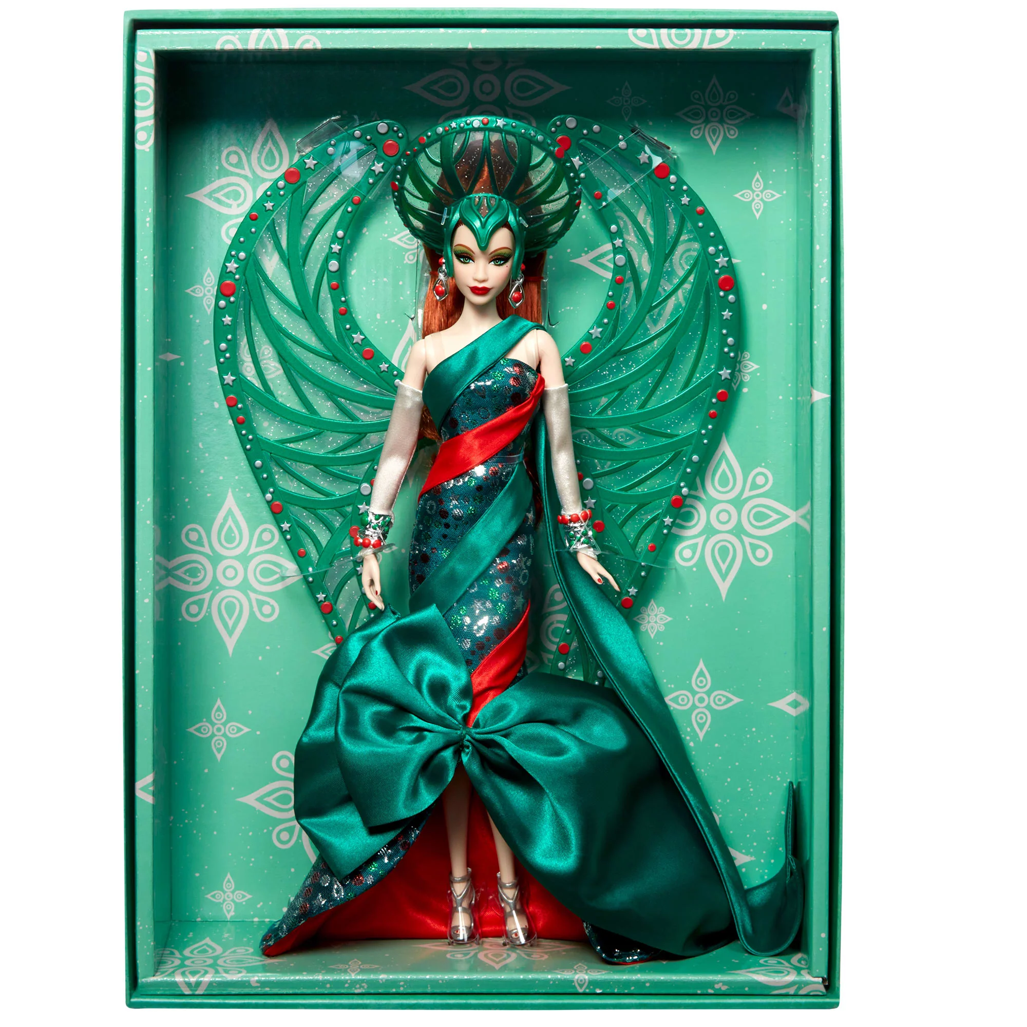 Bob Mackie Holiday Angel Barbie Doll - Image 10