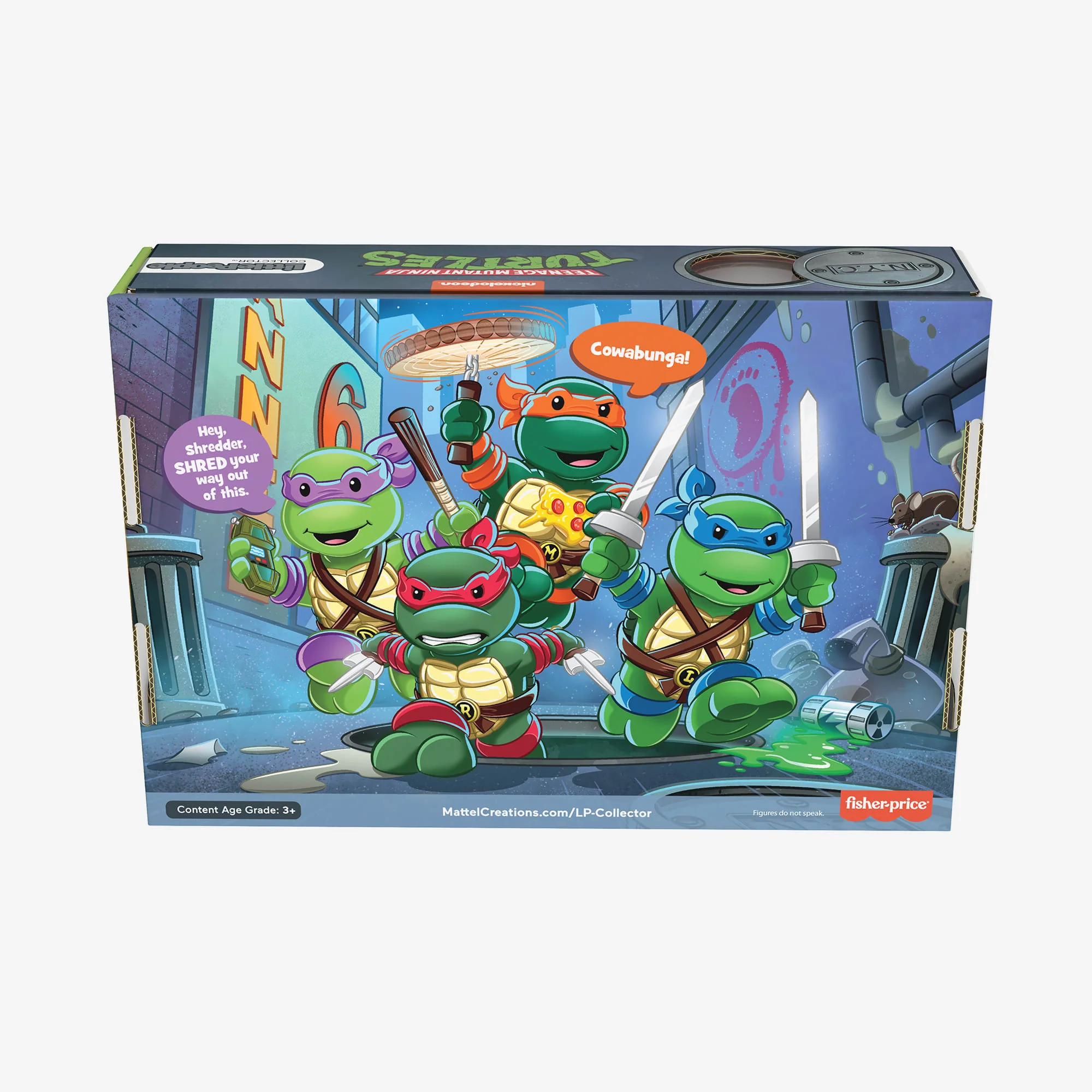 Little People Collector Teenage Mutant Ninja Turtles Special Edition Set - Image 8