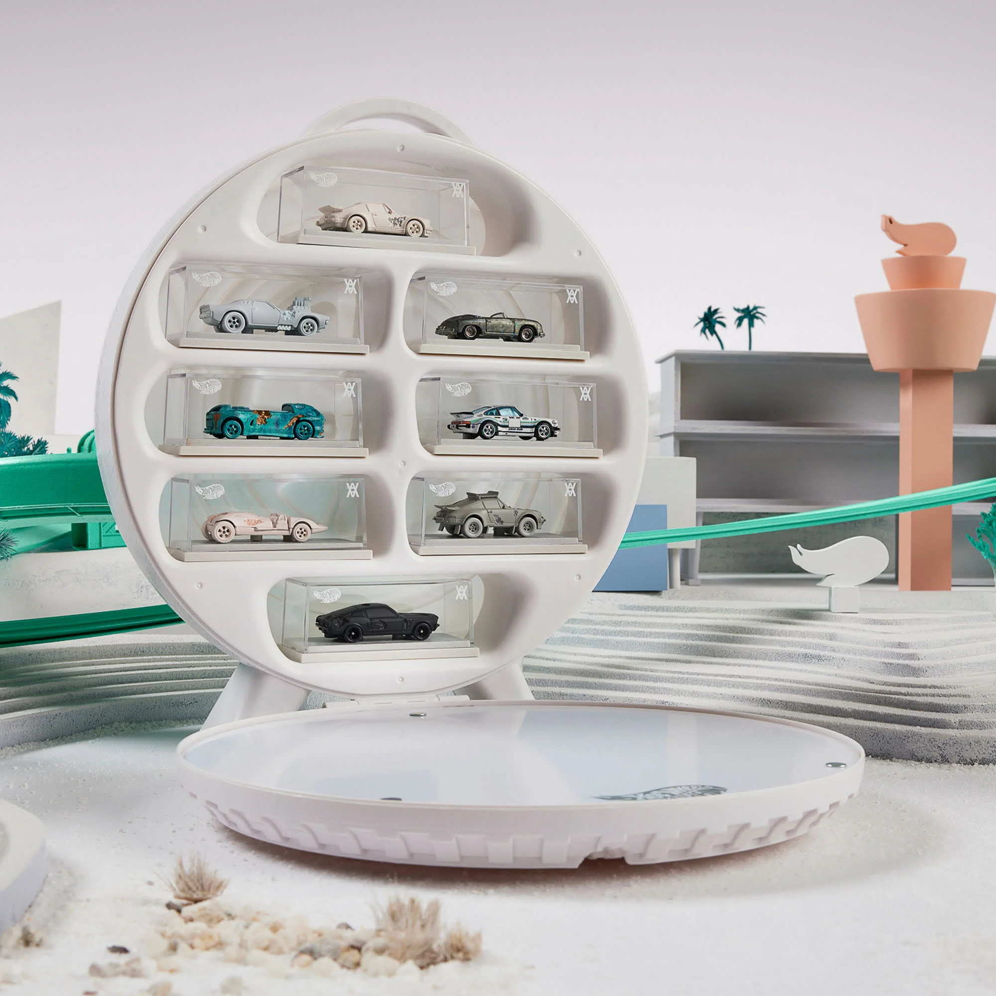 Hot Wheels x Daniel Arsham Complete Car and Rally Case Set - Image 2