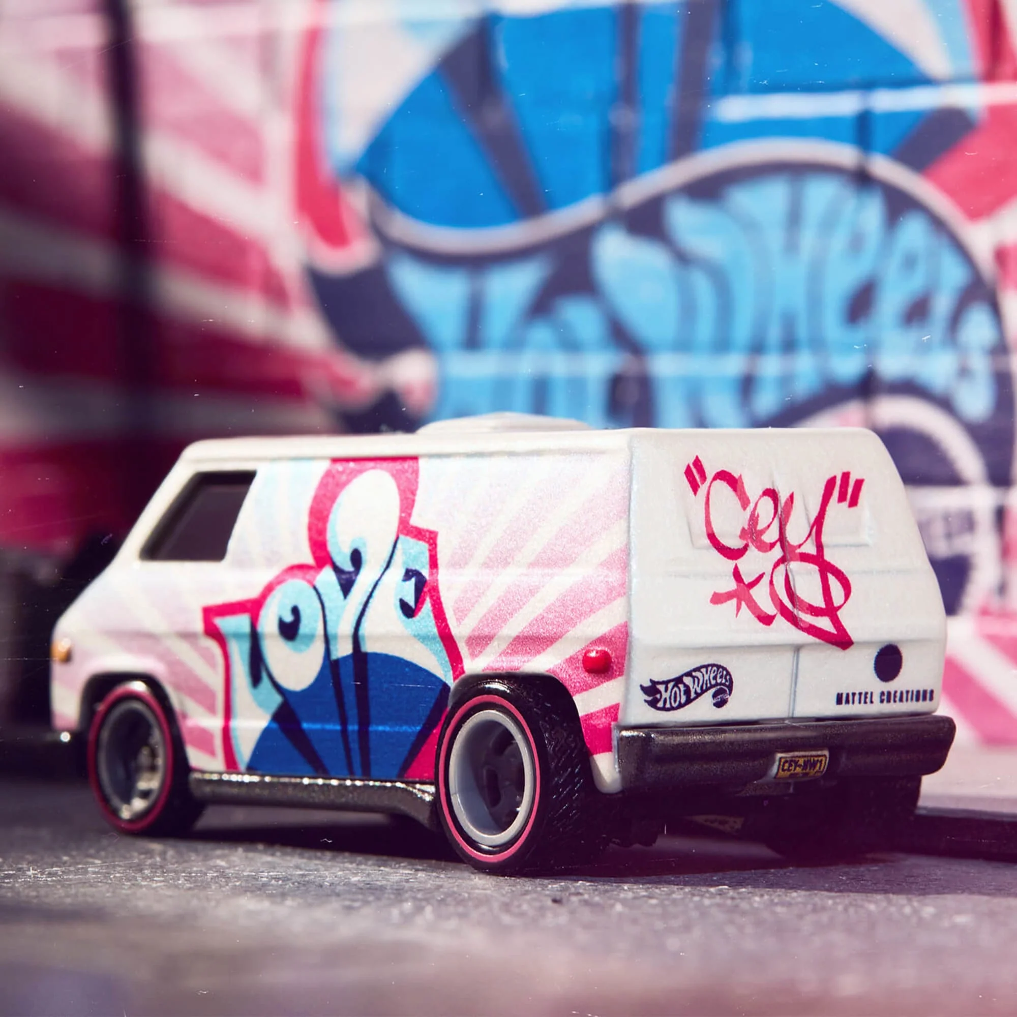 Hot Wheels Cey Adams “LOVE” 70’s Van - Image 3