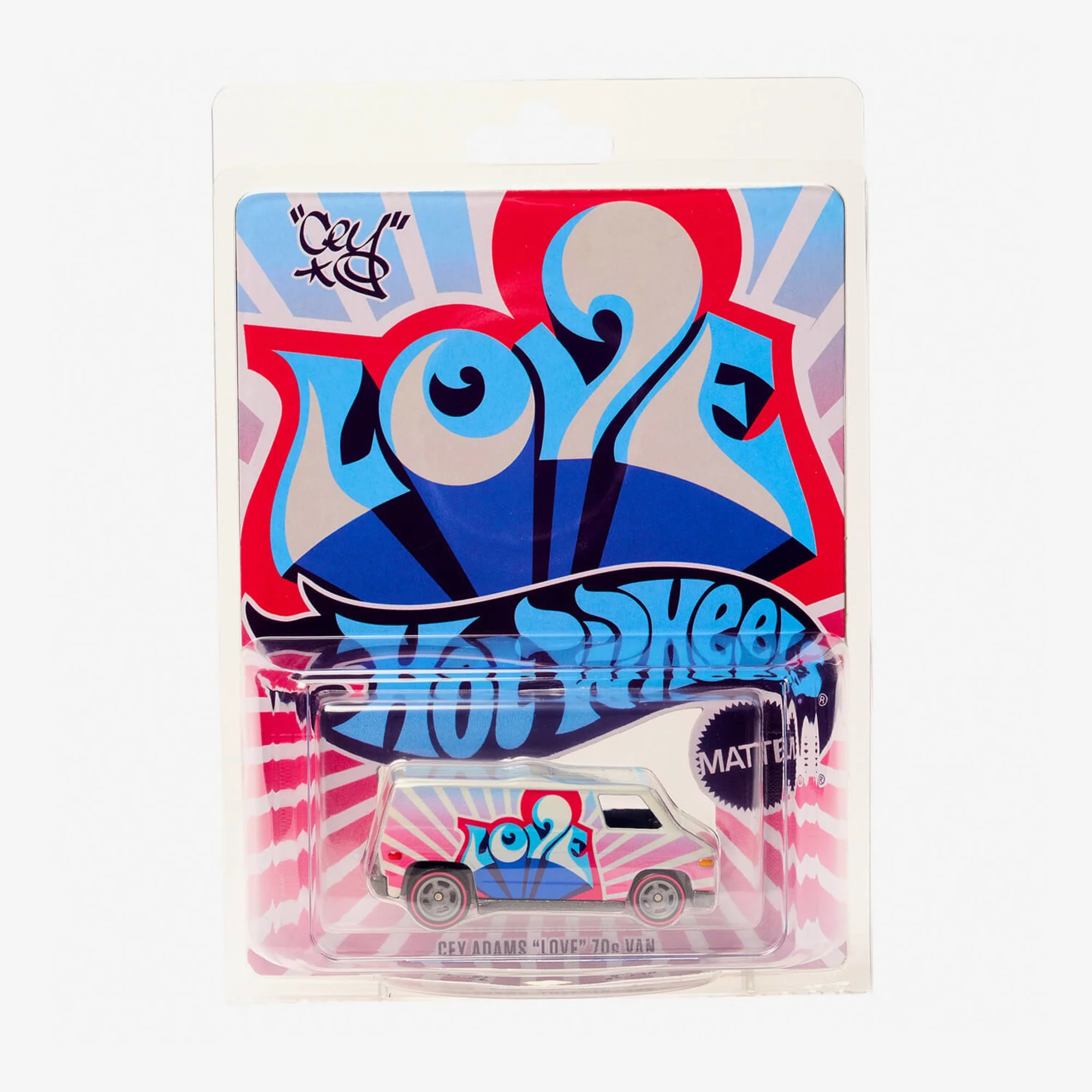 Hot Wheels Cey Adams “LOVE” 70’s Van - Image 6