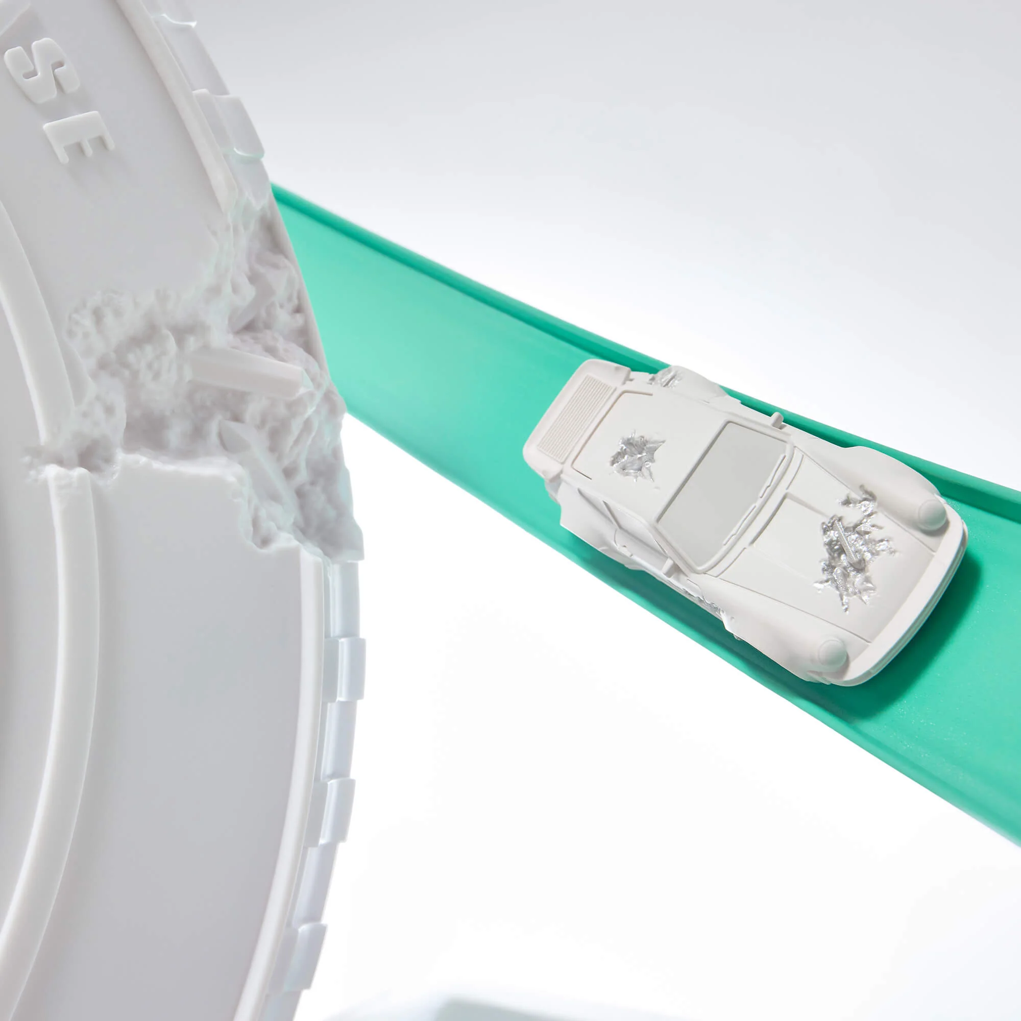 Hot Wheels x Daniel Arsham Eroded Porsche 930 and Rally Case - Image 11
