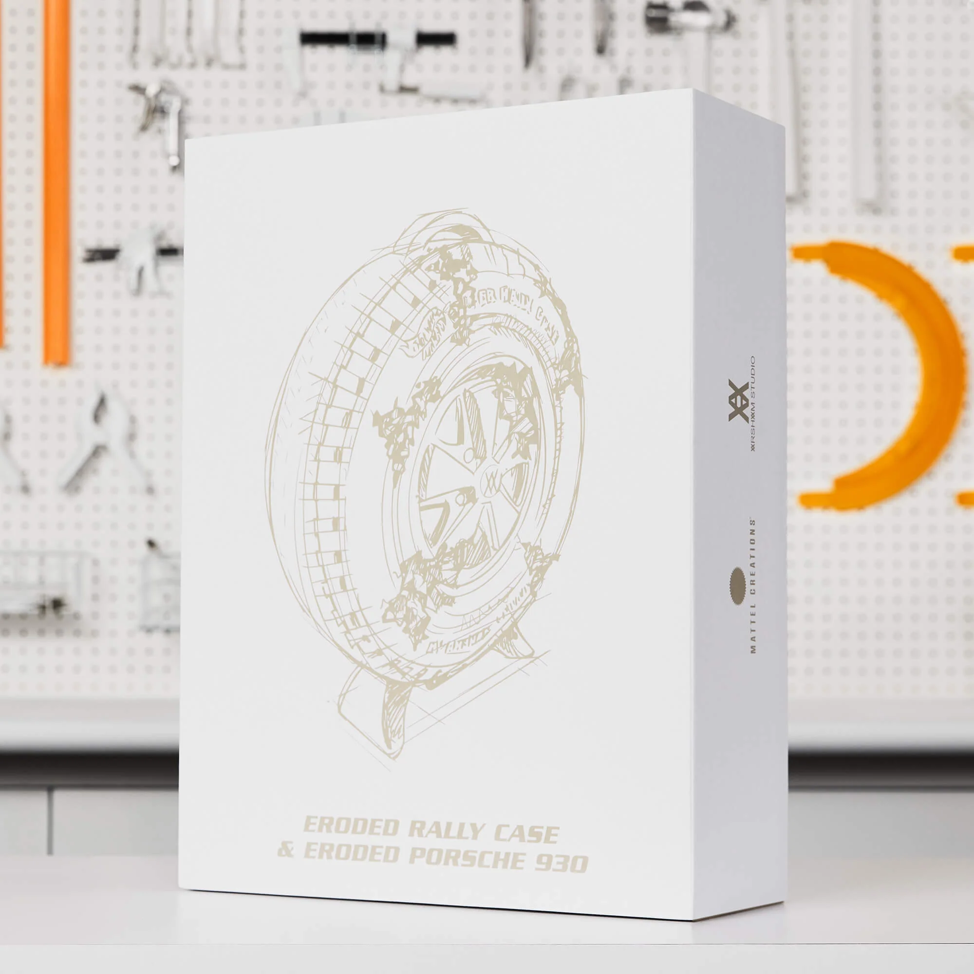 Hot Wheels x Daniel Arsham Eroded Porsche 930 and Rally Case - Image 21