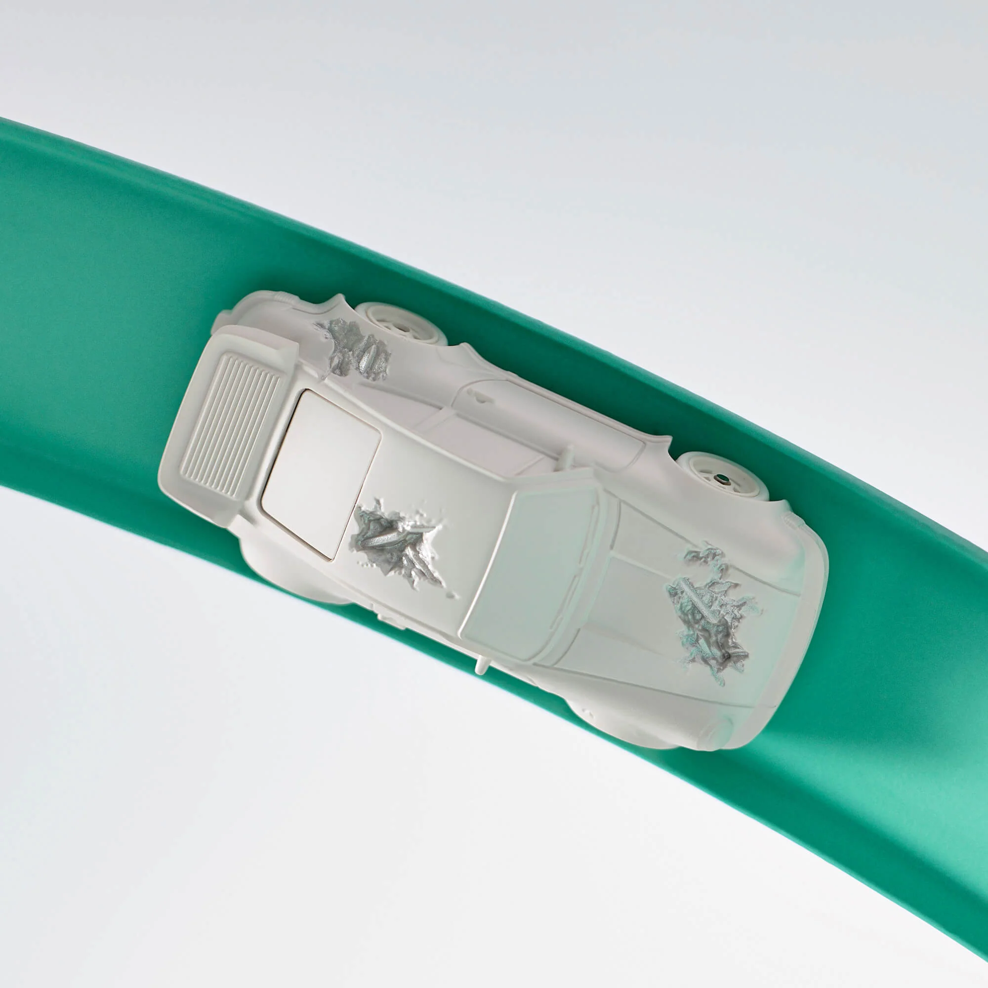 Hot Wheels x Daniel Arsham Eroded Porsche 930 and Rally Case - Image 7