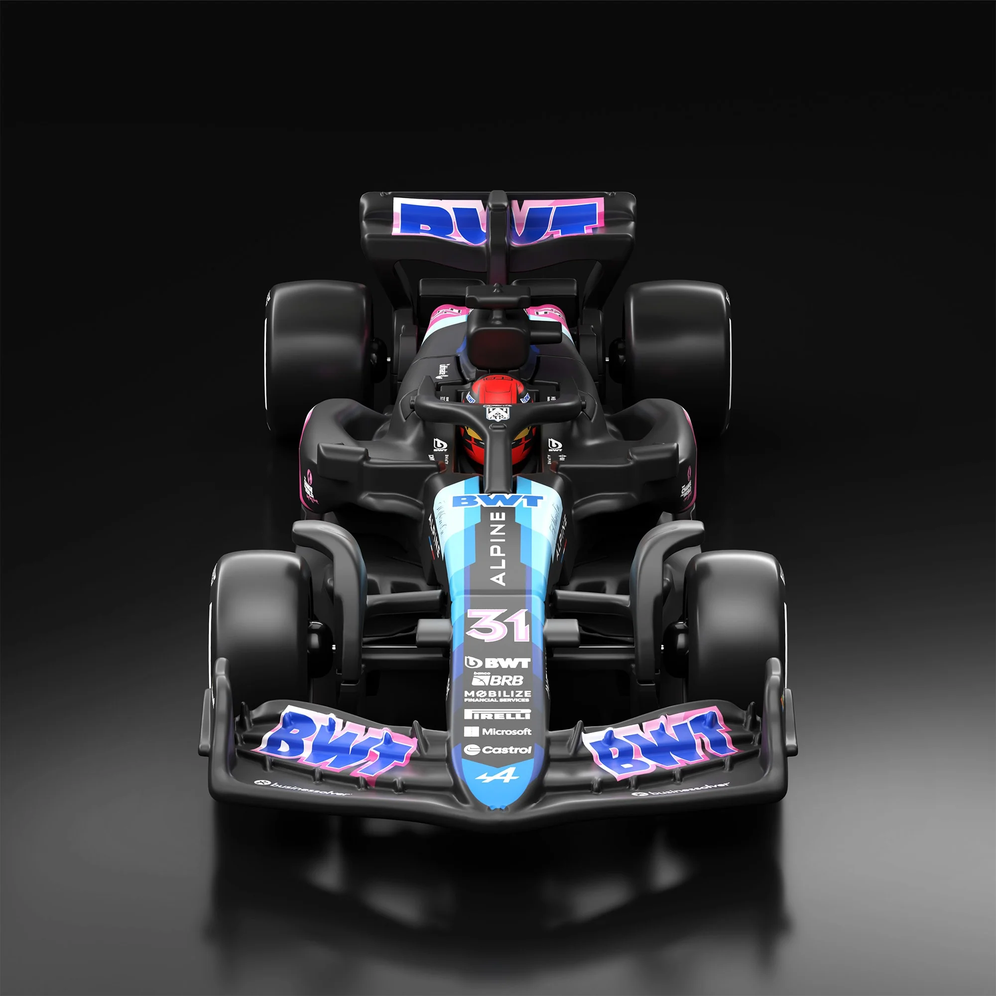 Hot Wheels F1 Series: 2024 BWT Alpine F1 Team A524 Car #31 - Image 2