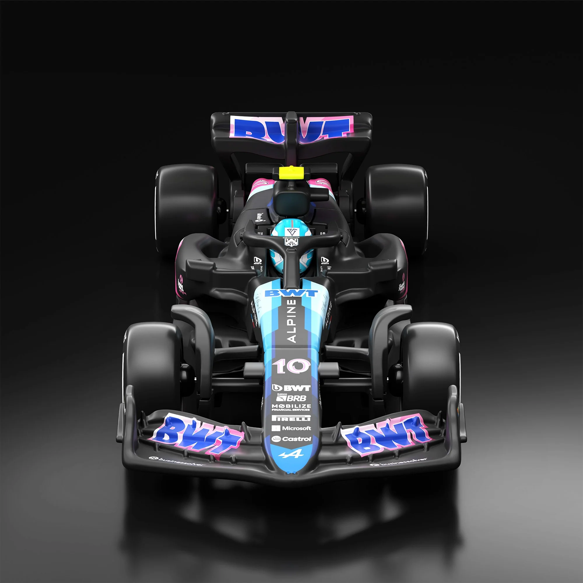 Hot Wheels F1 Series: 2024 BWT Alpine F1 Team A524 Car #10 - Image 2