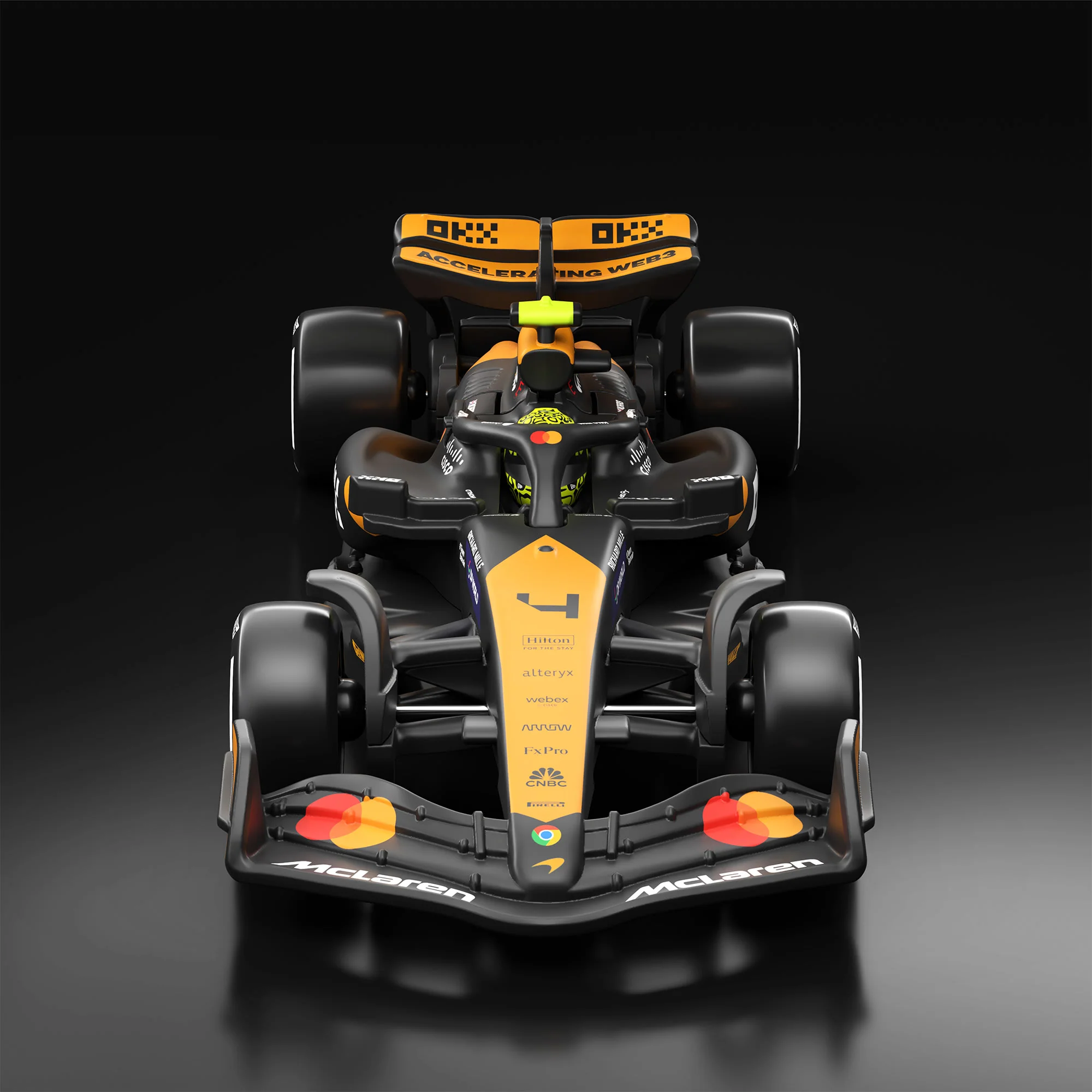 Hot Wheels F1 Series: 2024 McLaren Formula 1 Team MCL38 Car #4 - Image 2