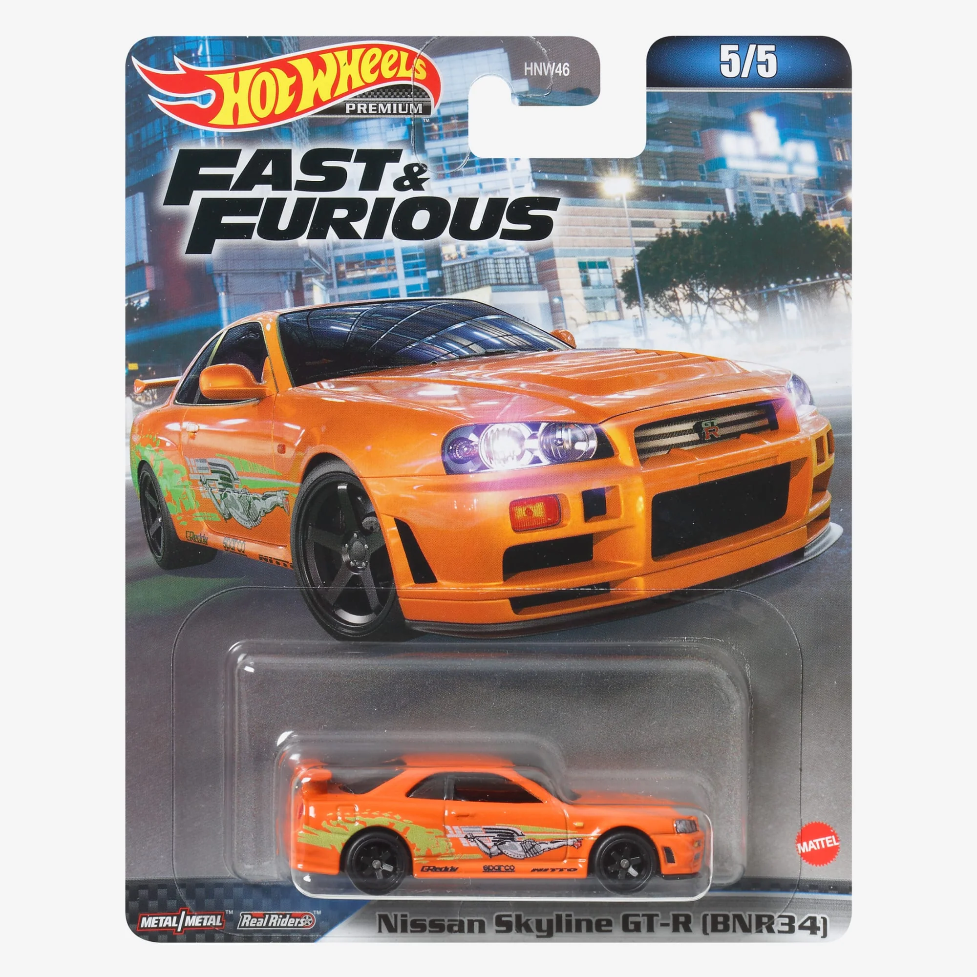 Hot Wheels Fast and Furious Premium Series, Nissan Skyline GTR - Image 2