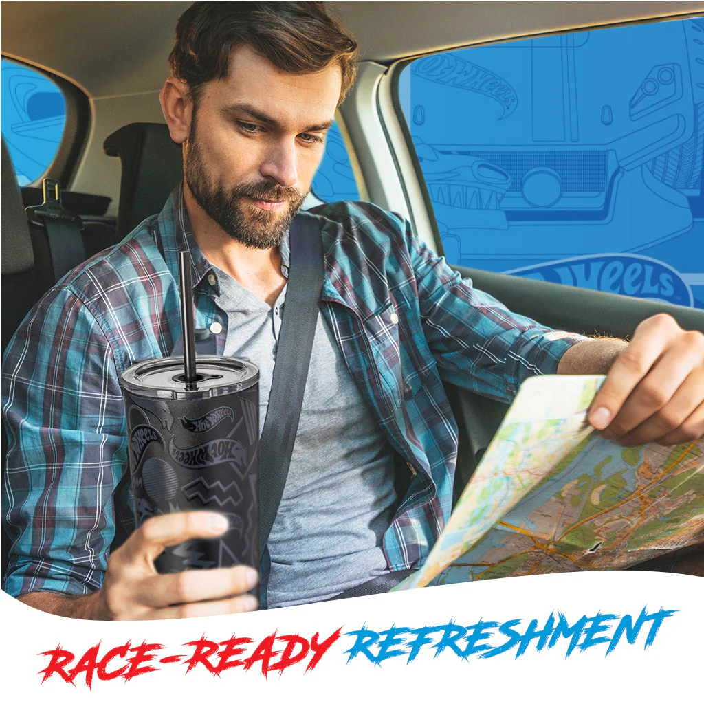 Hot Wheels™ Finish Line Tumbler - 24 oz - Image 6