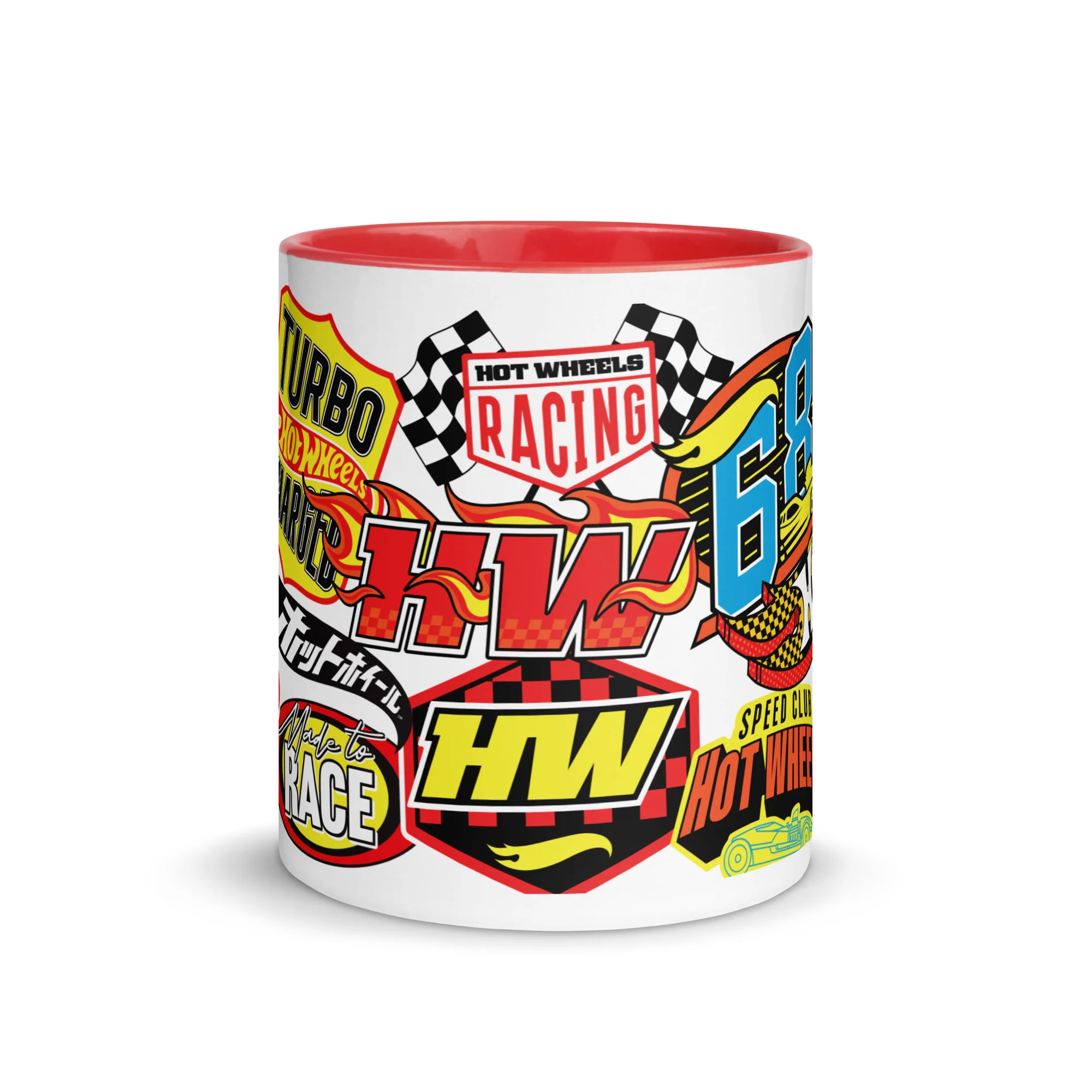 Hot Wheels in Kanji White Mug - Image 2