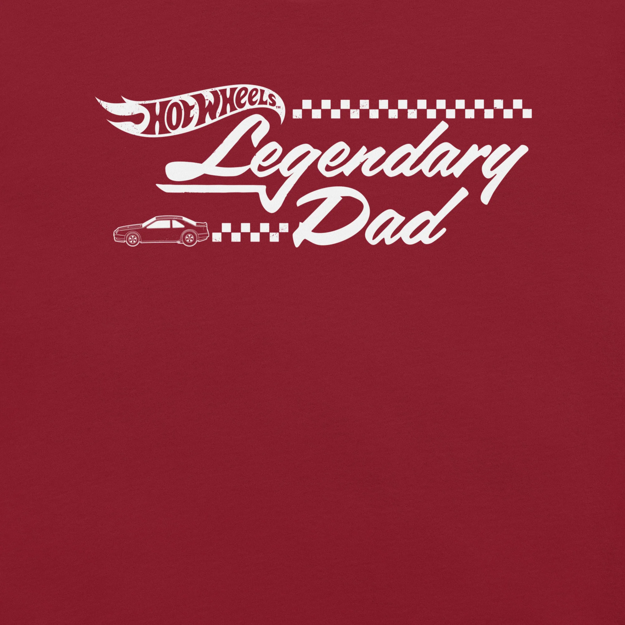 Hot Wheels Legendary Dad Red T-Shirt - Image 2
