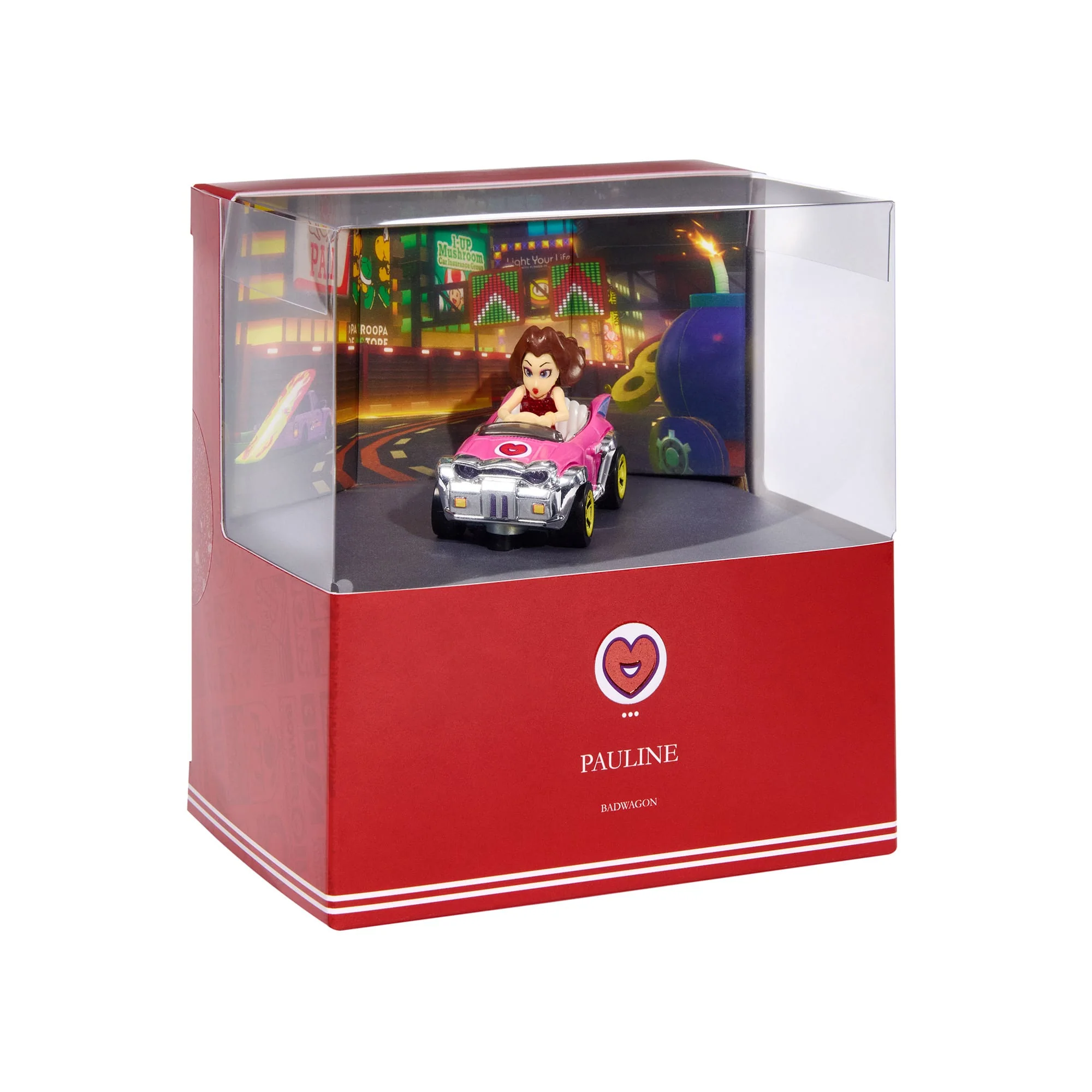 Hot Wheels Mario Kart Pauline Vehicle - Image 12